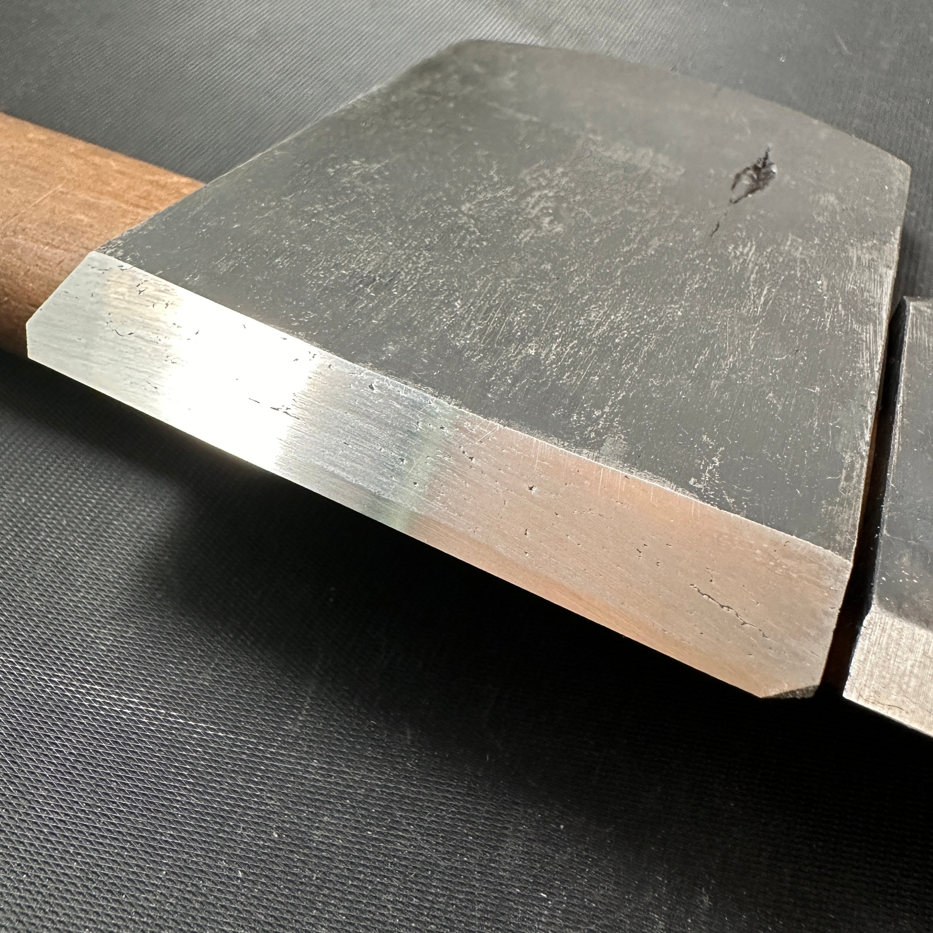 Old stock Sekikawa Smoothing Plane(Kanna) by Sekikawa Seikichi  関孫六 関川誠吉作 仕上げ鉋 口埋め台70mm