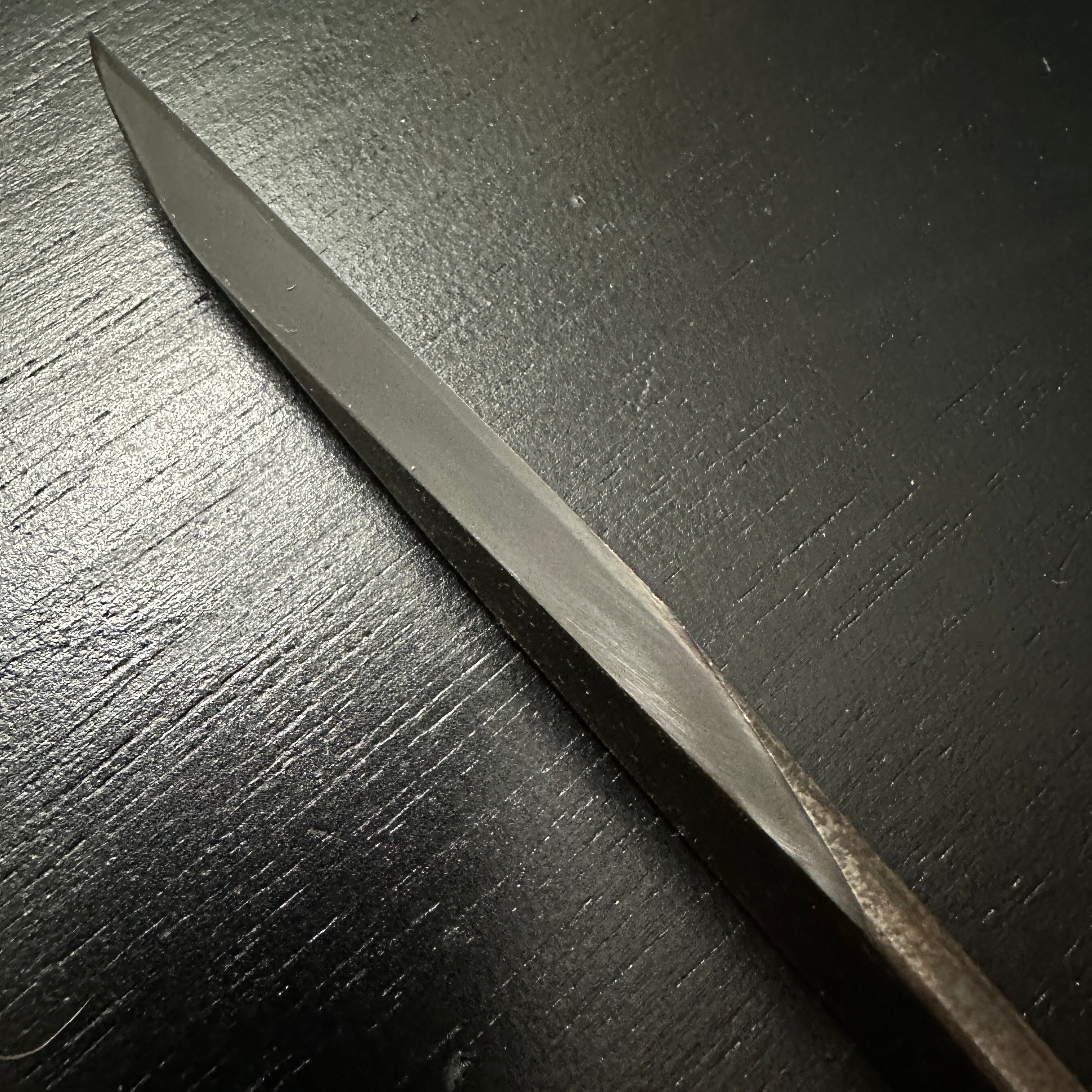 Old stock #1 Kouzaburo  Kiridashi Kokatana Right hand 掘出し物 直 長谷川幸三郎作 切出し 7分 右