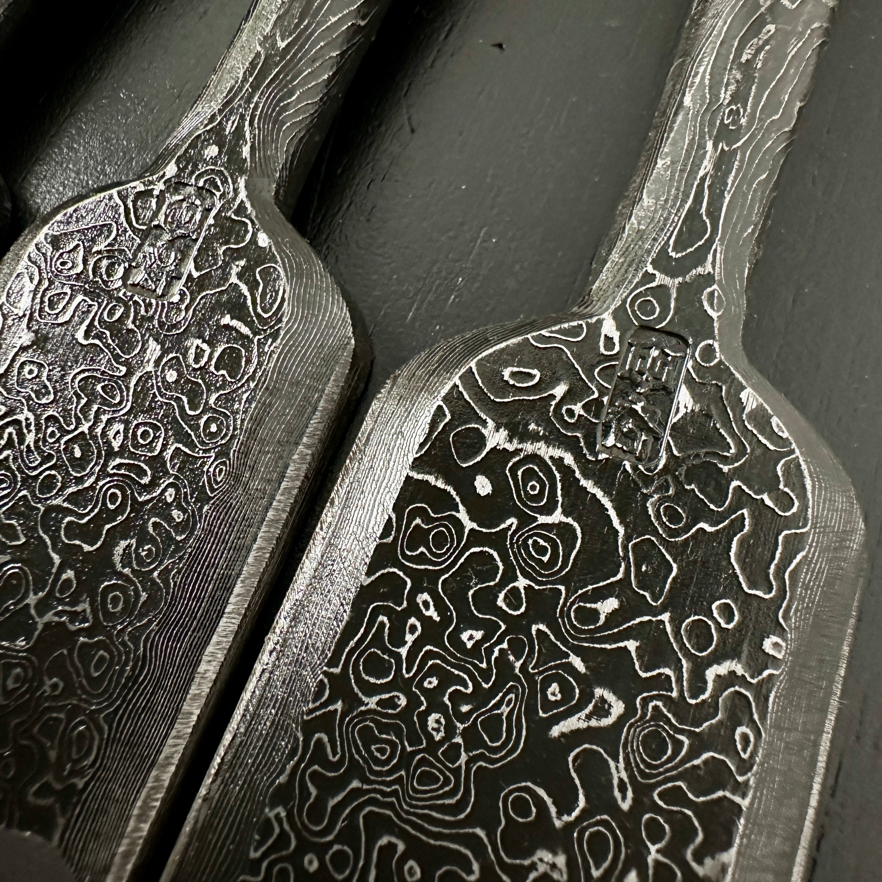 Tasai Mokume Special Bench chisels set  田斎作 木目造り 追入組鑿  10本組 白樫柄