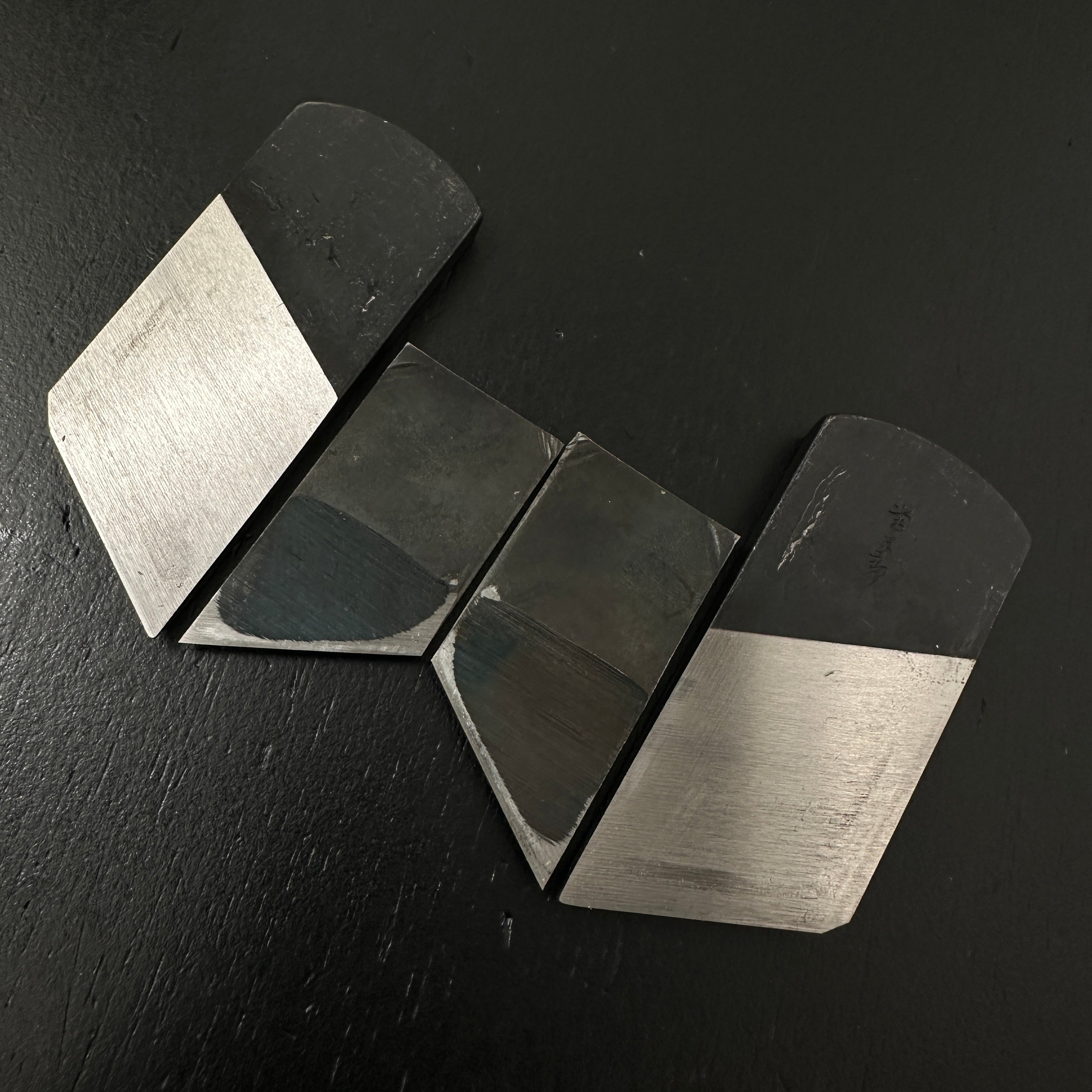 Tsunesaburo Small Rabbet Planes (Kiwa-Kanna) with blue steel 30mm 常三郎 豆際鉋 青紙鋼 5寸台 30mm