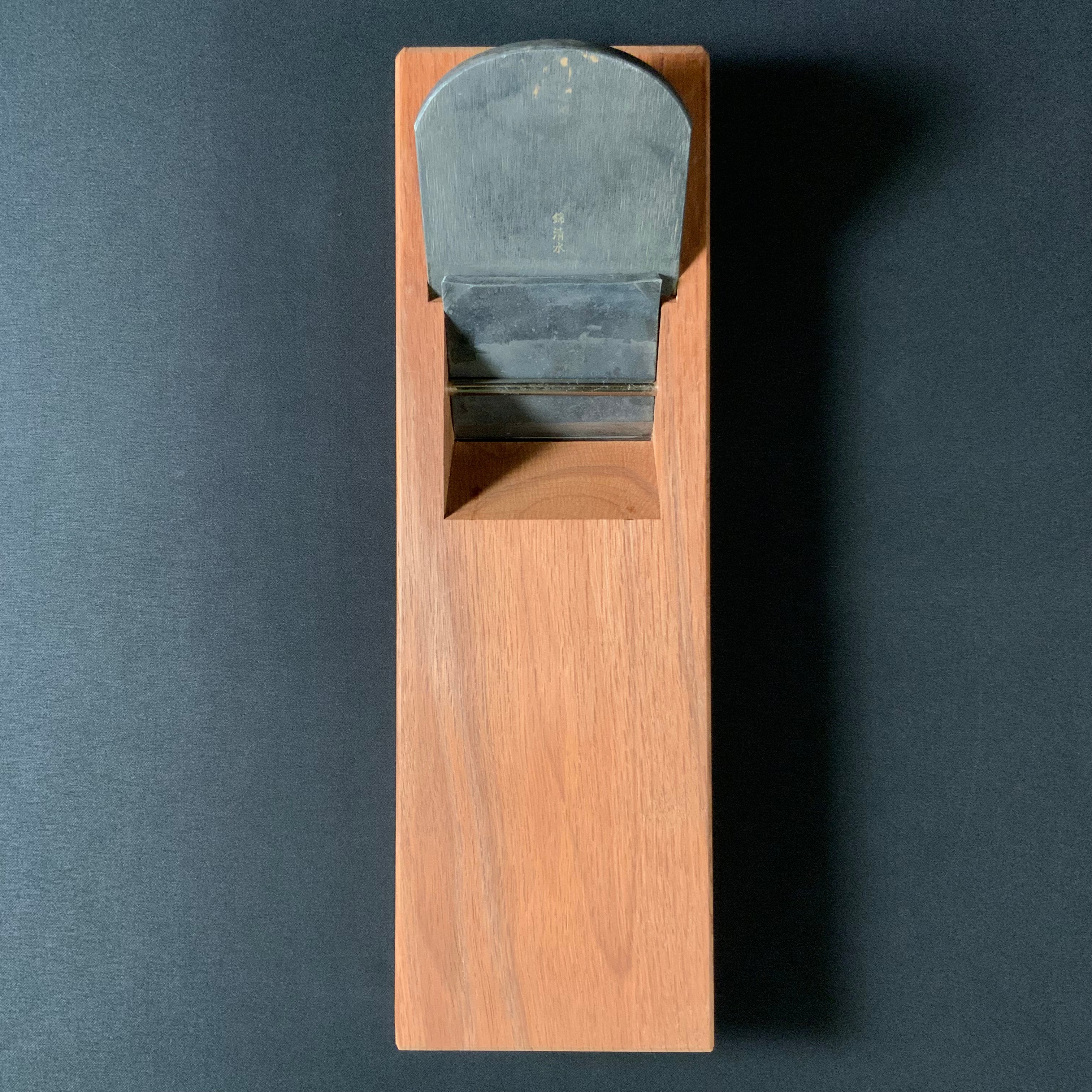 Old stock Nishiki Kiyomi Smoothing Plane (Kanna)  掘出し物 錦 錦清水 仕上鉋 70mm