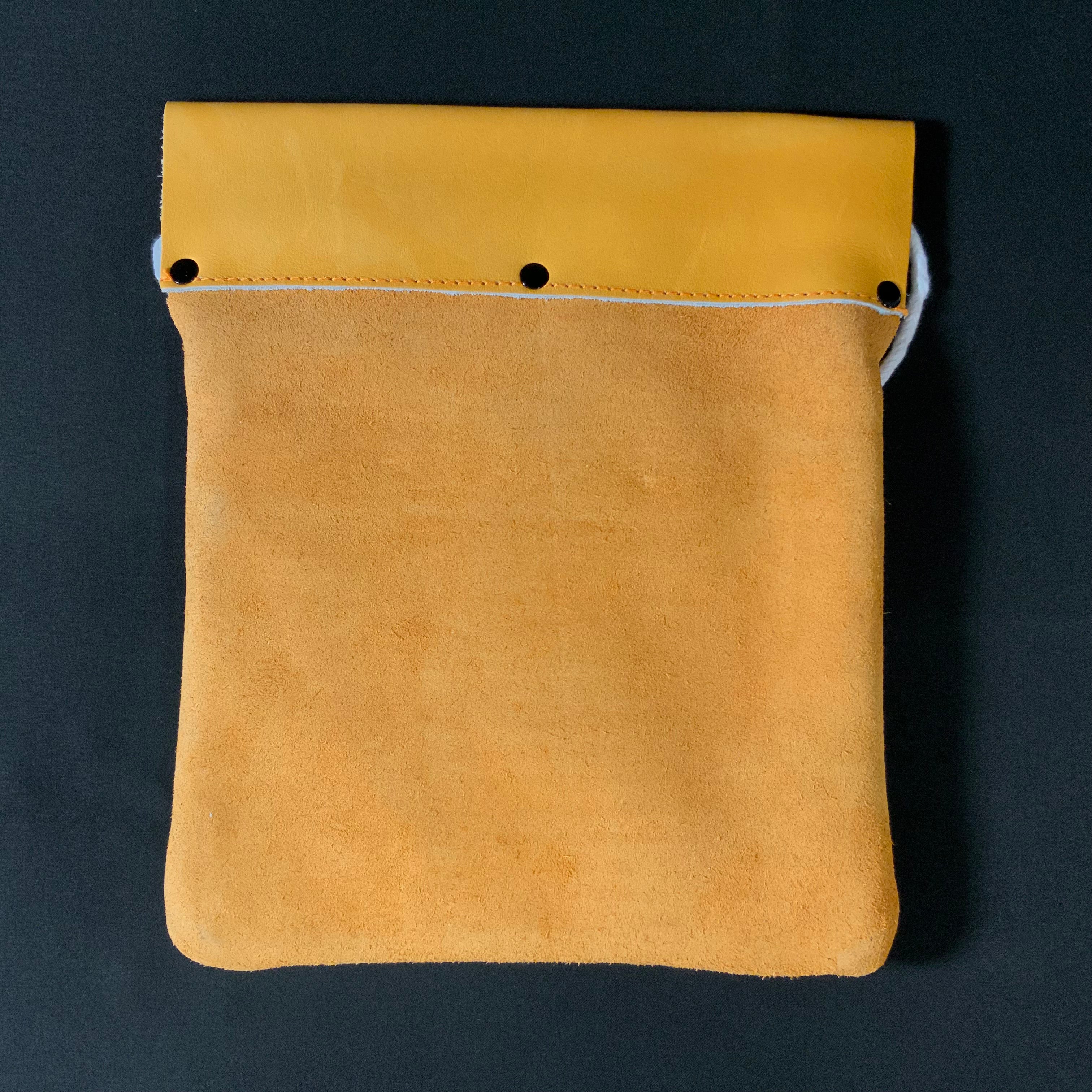 山助印 腰袋 本革製  YAMASUKE Working Waist Bag Japanese Carpenter  Working Leather Bag