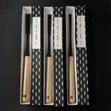 Tasai Paring Bachi chisels (Usunomi) with blue steel 田斎作 薄鑿バチ