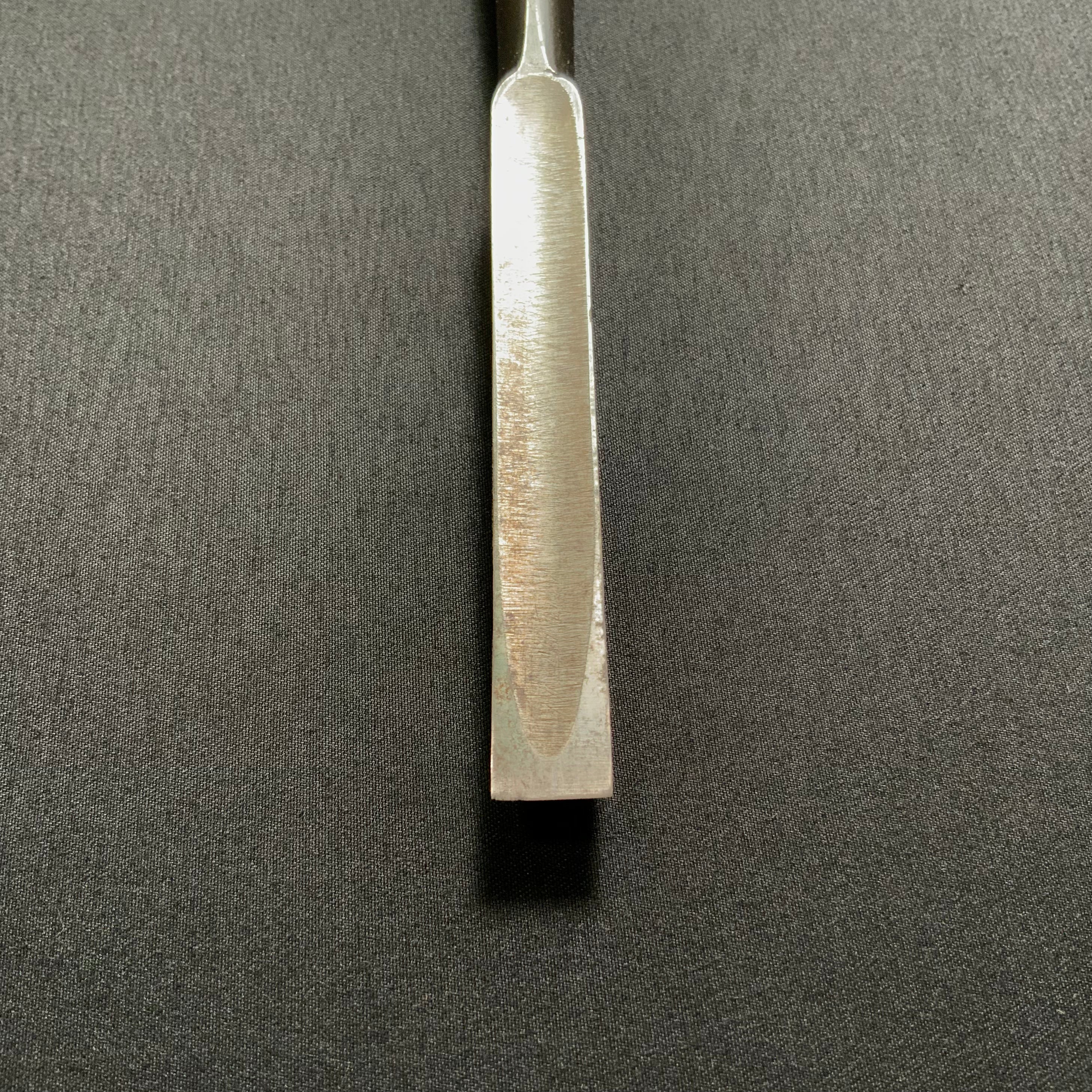 掘出し物 二代目左久作 叩き鑿  池上喬庸作 12mm #1 Old stock Hidari Hisasaku 2rd Timber chisels by Ikegami Takanobu Tatakinomi