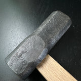 #2 Hand made Japanese Blacksmith tools Hammer(Hitsukuri-Tsuchi)  鍛冶屋道具 火造槌 曲り柄付