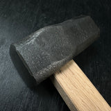 #1 Hand made Japanese Blacksmith tools Hammer(Hitsukuri-Tsuchi)  鍛冶屋道具 火造槌 八角曲り柄付