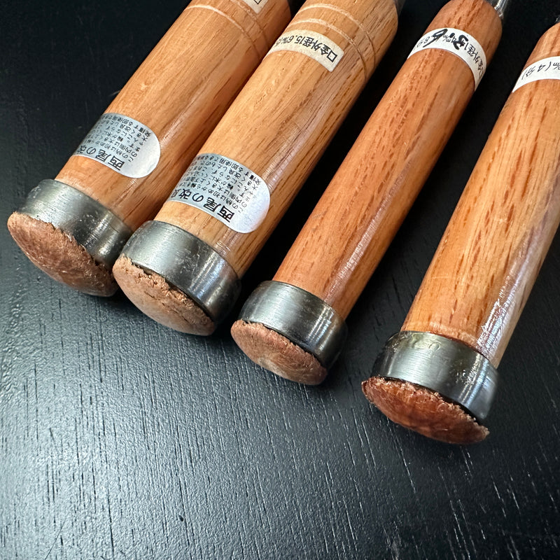 Japanese Chisel handles for Bench type by Red oak  赤樫 追入れ鑿用 空柄