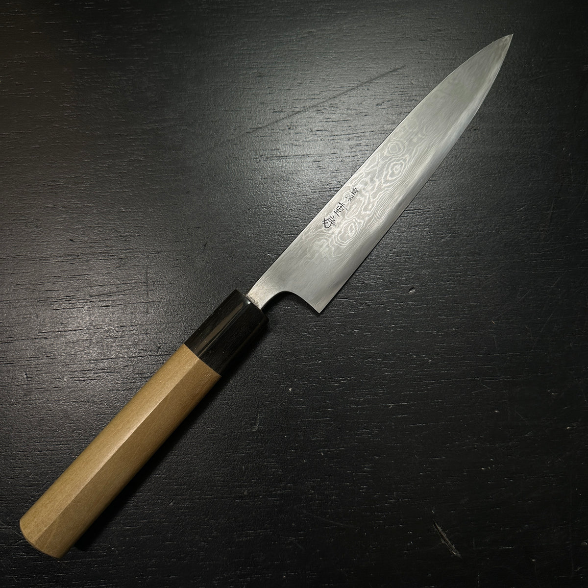 Shigefusa Kitaechi petit knife Japanese handle   重房作 鍛地 ペティナイフ 和ハンドル 150mm
