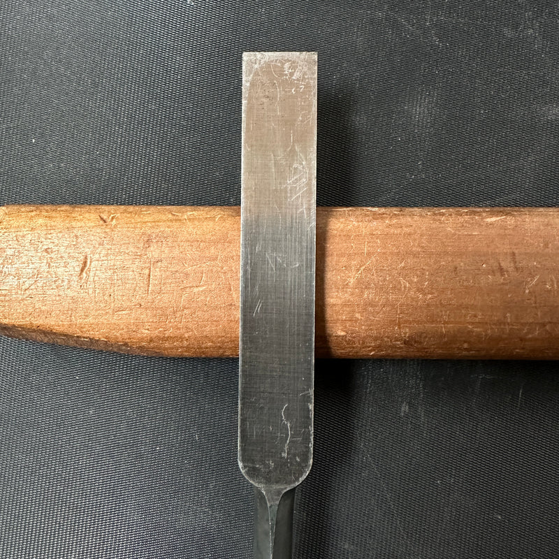 Old stock Kiyohisa Paring chisels (Early works) by Watanabe Kiyoe 渡辺清栄作 清久作 薄鑿 Usunomi 15mm