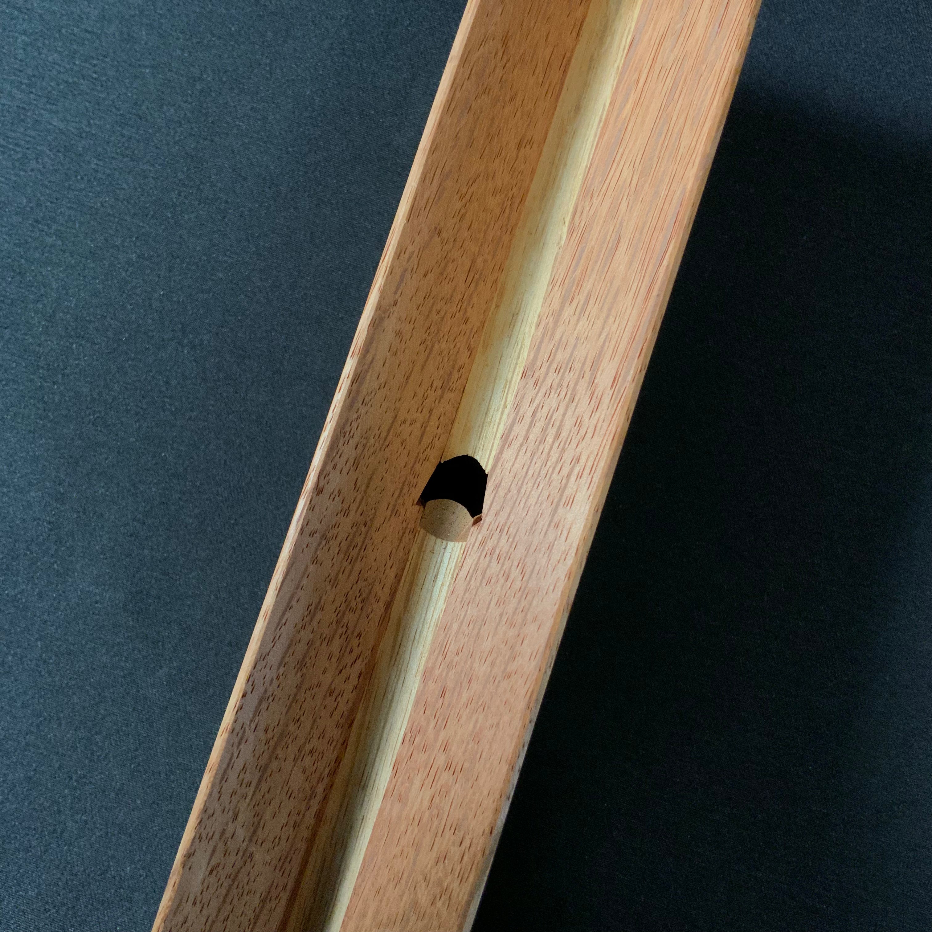 掘出し物  広治 面取鉋  坊主面   Old stock Hiroharu Traditional Chamfer Plane Bozumen