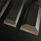 #M144 Koshihide Bench chisels set with Blue steel *** 越秀 追入組鑿 青紙鋼 Oirenomi