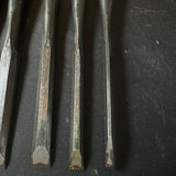 Old stock Yoshihiro Bench chisels set  掘出し物 義廣 追入組鑿 Oirenomi