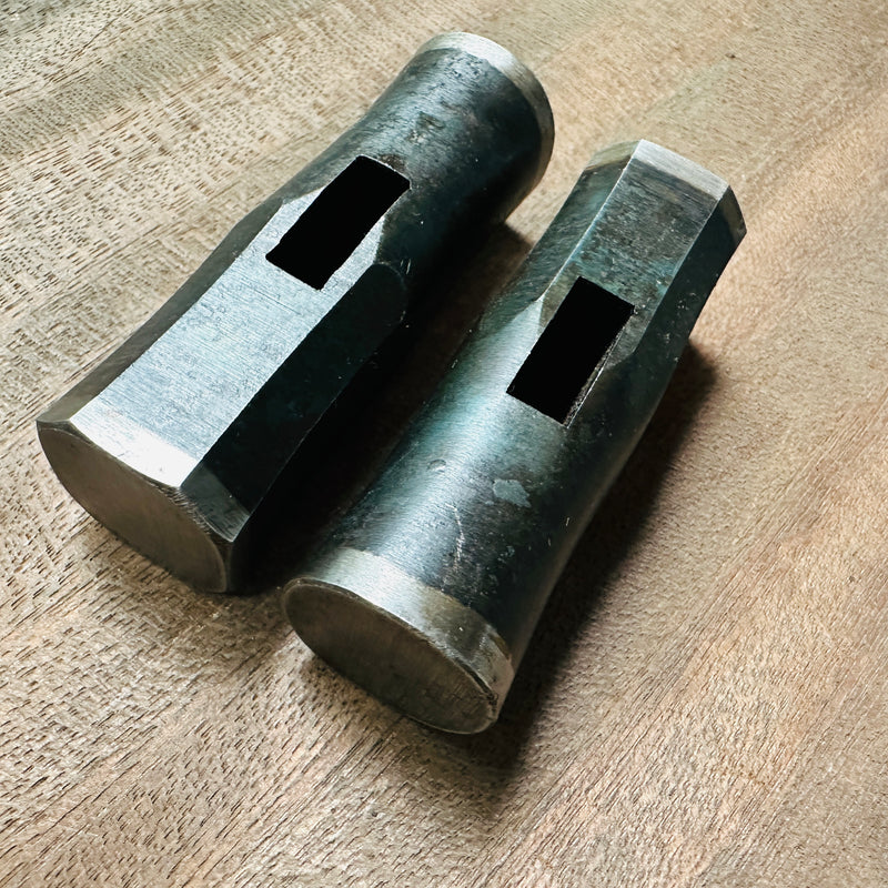 Old stock Kouzaburou All steel one-sided Octagon Hammers    掘出し物 長谷川幸三郎氏 片八角玄翁