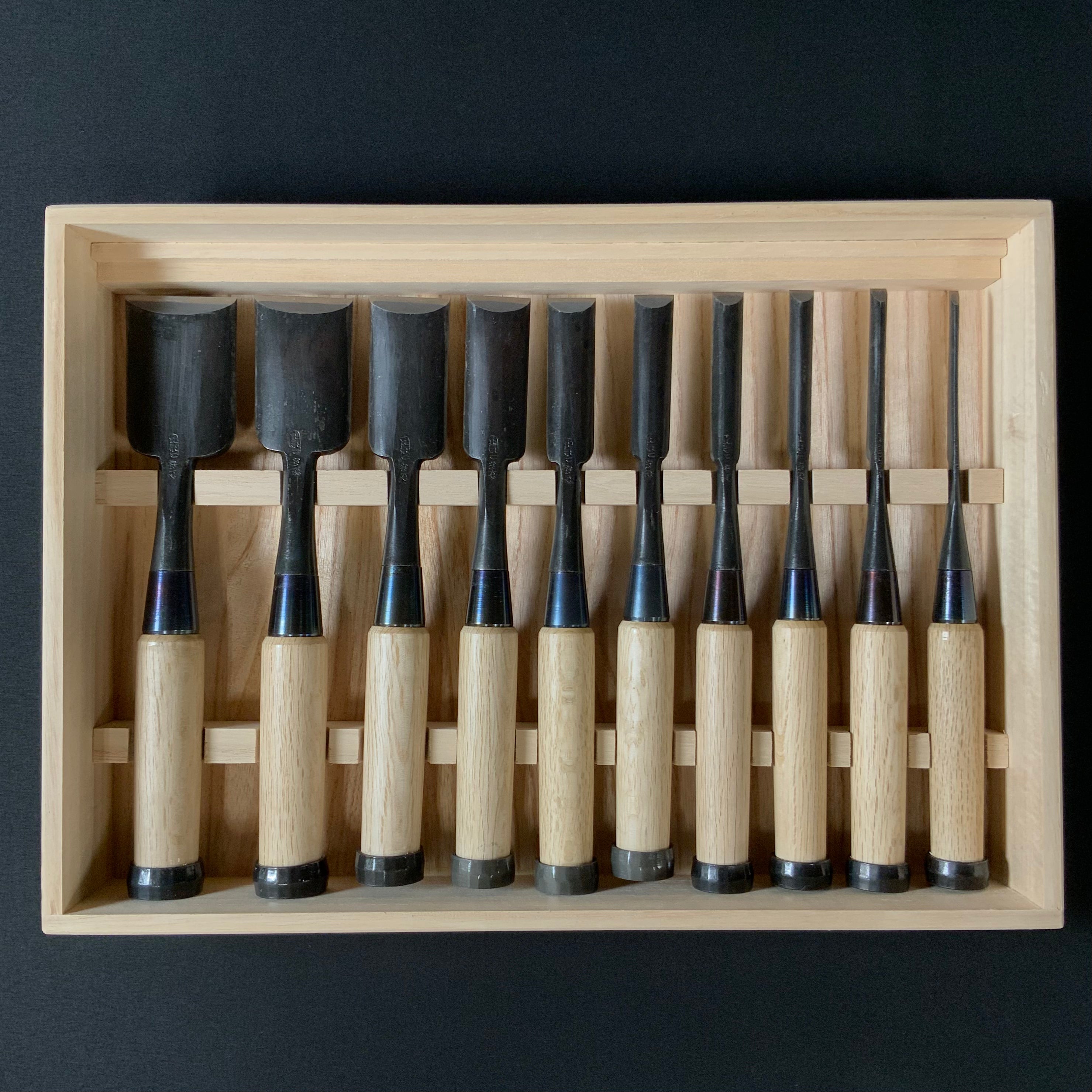 越市（新品）2本組 突鑿 大突鑿 正高1本 古佐吉