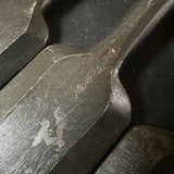 Old stock Yoshihiro Bench chisels set  掘出し物 義廣 追入組鑿 Oirenomi