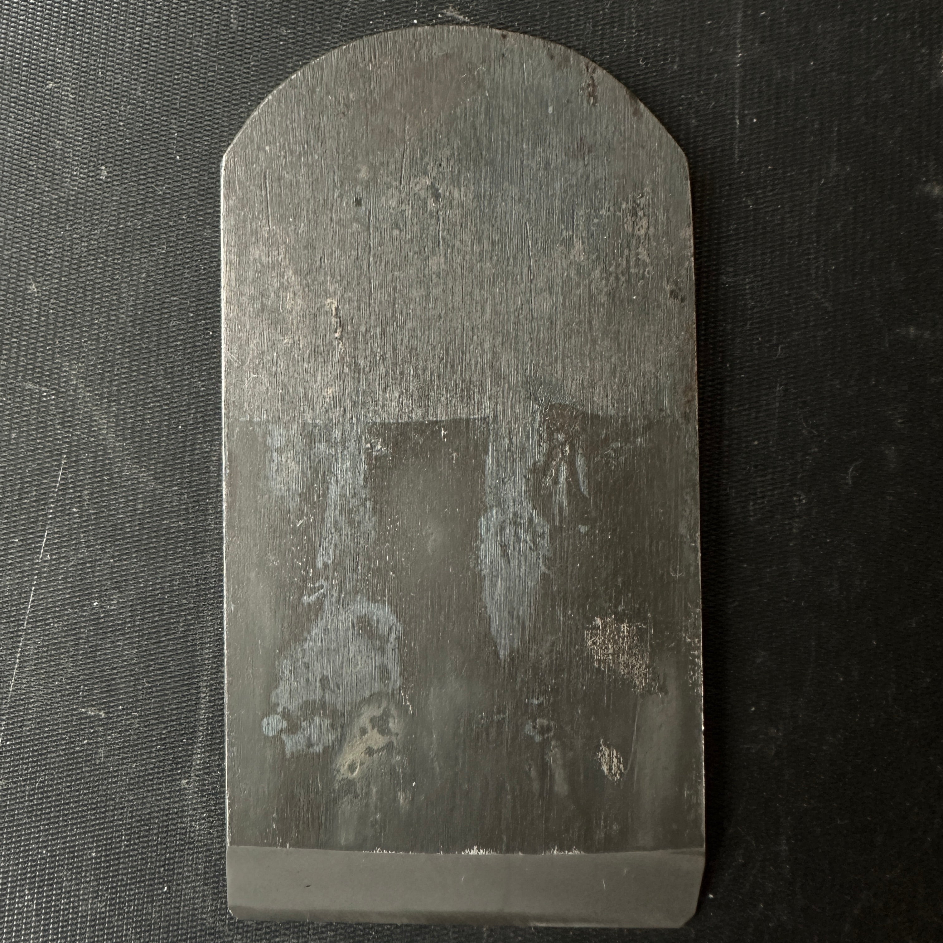 Old stock Teruhide Smoothing Plane Blades (Kanna) by Ishido Master 蔵出し 石堂秀雄作 輝秀 矢羽根  仕上げ鉋 刃のみ 48mm