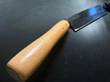 Old stock Sen Woodworking Drawknife Blue Steel   掘出し物 兼行 木工用銑 青紙鋼