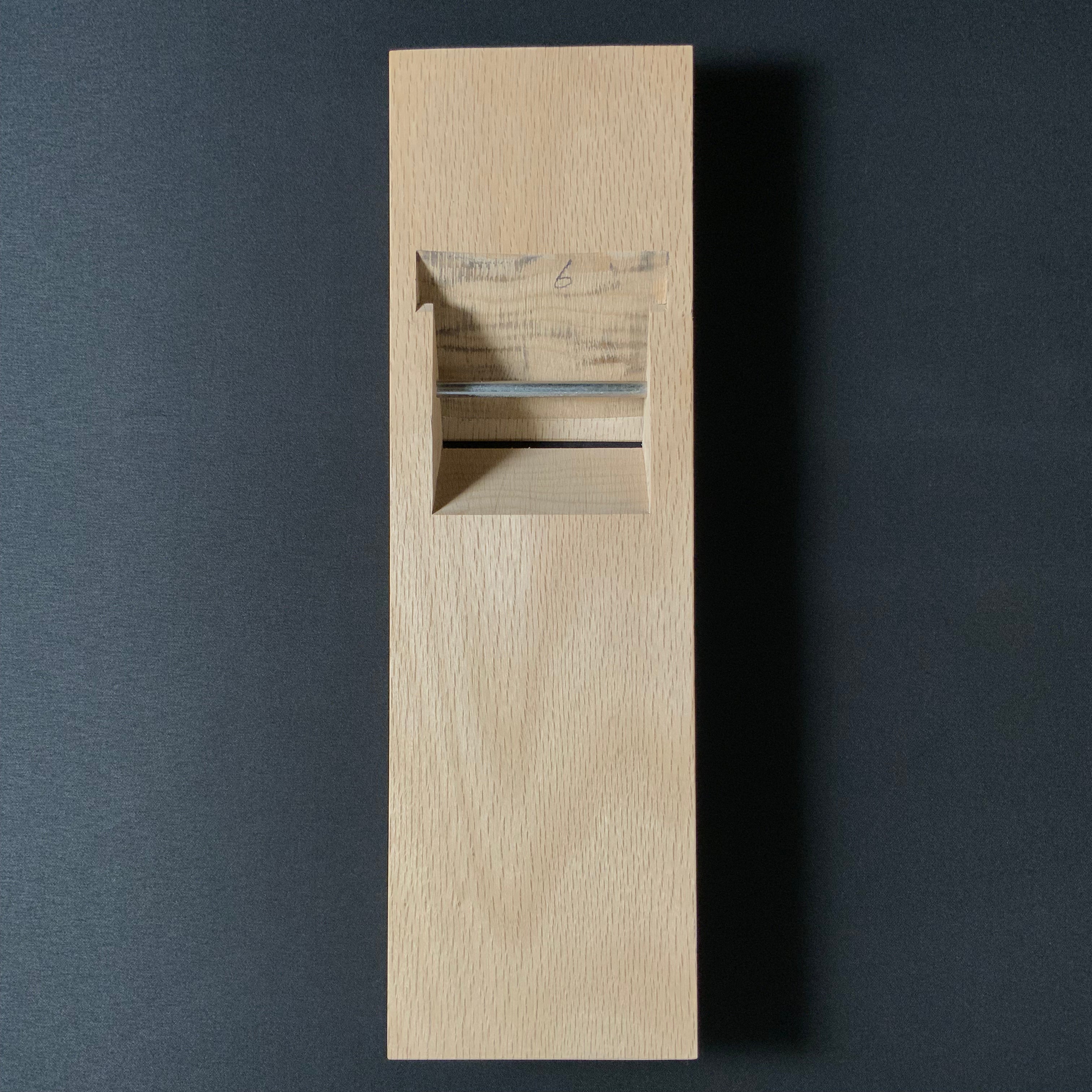 掘出し物 達観 碓氷健吾作 仕上げ鉋 70mm Takan Smoothing Plane(Kanna