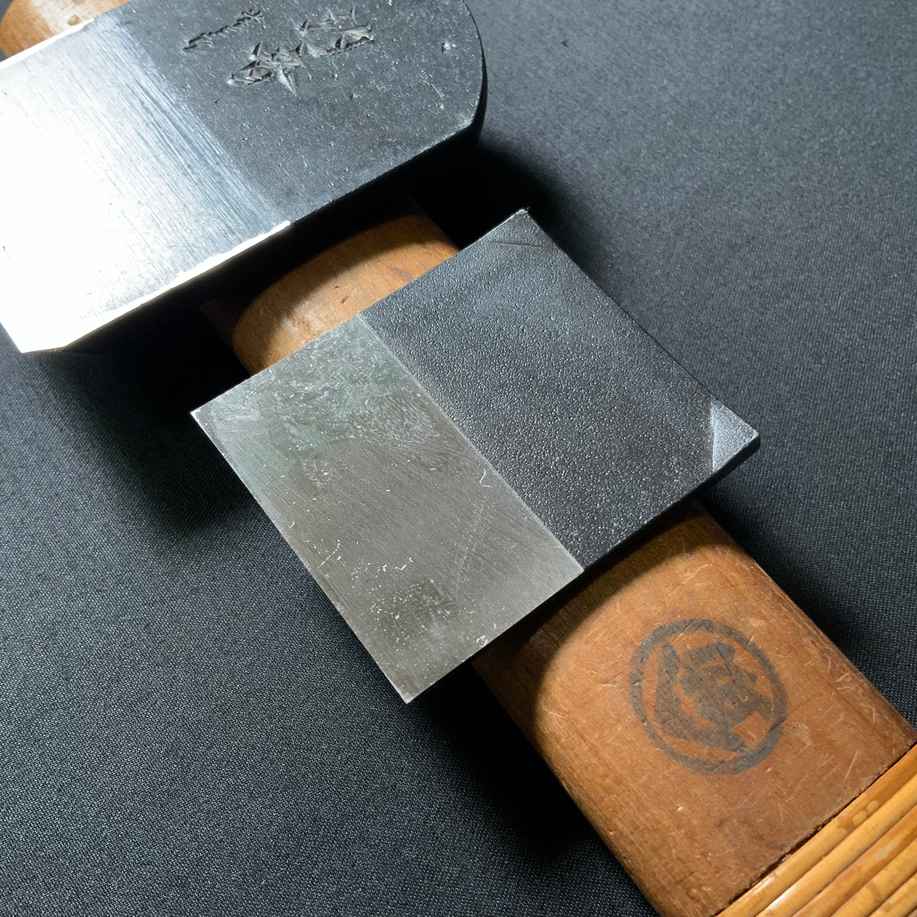 汐音 常三郎作 豆平鉋 48mm Shione Tsunesaburo mini Plane (Kanna)