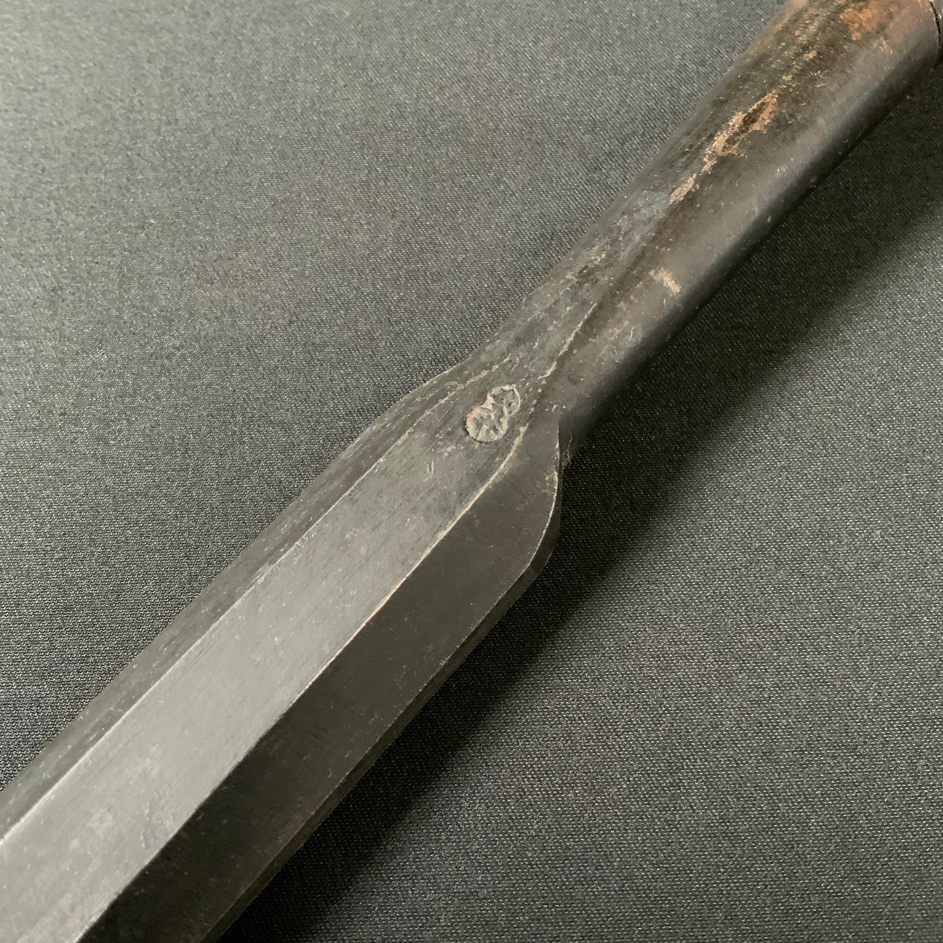 掘出し物 二代目左久作 叩き鑿  池上喬庸作 24mm #3 Old stock Hidari Hisasaku 2rd Timber chisels by Ikegami Takanobu Tatakinomi