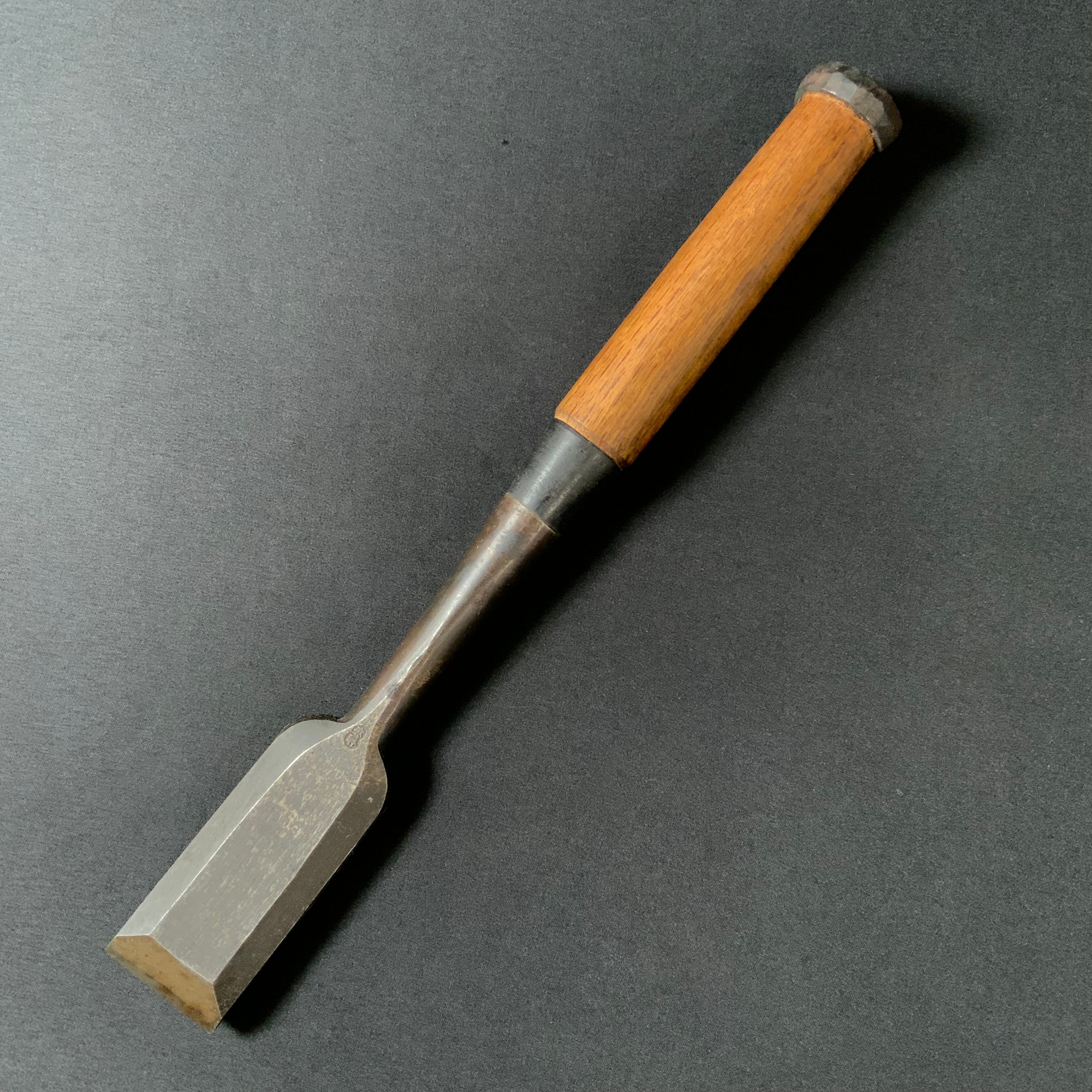 掘出し物 二代目左久作 叩き鑿  池上喬庸作 36mm #2 Old stock Hidari Hisasaku 2rd Timber chisels by Ikegami Takanobu Tatakinomi