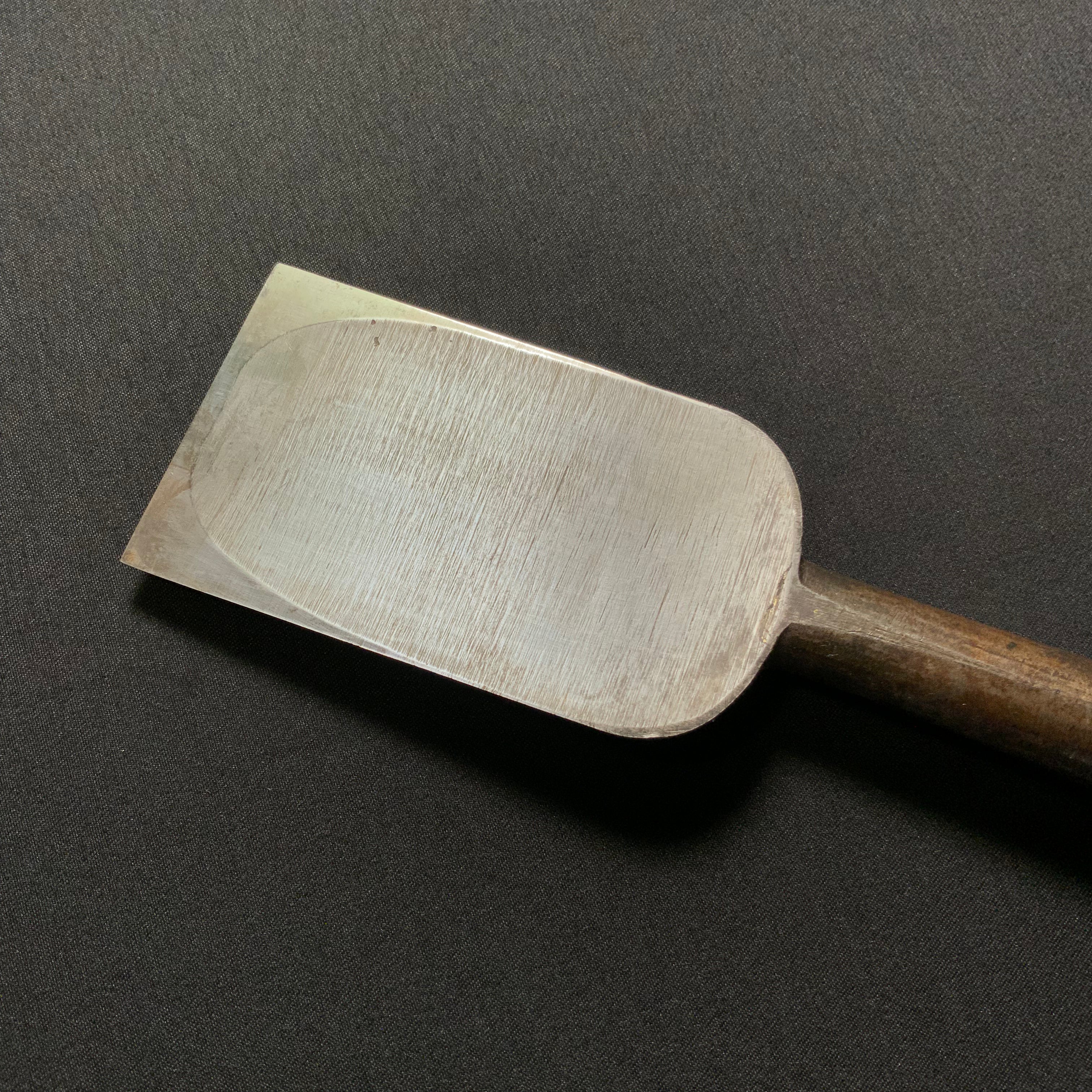 掘出し物 二代目左久作 叩き鑿  池上喬庸作 48mm #3 Old stock Hidari Hisasaku 2rd Timber chisels by Ikegami Takanobu Tatakinomi