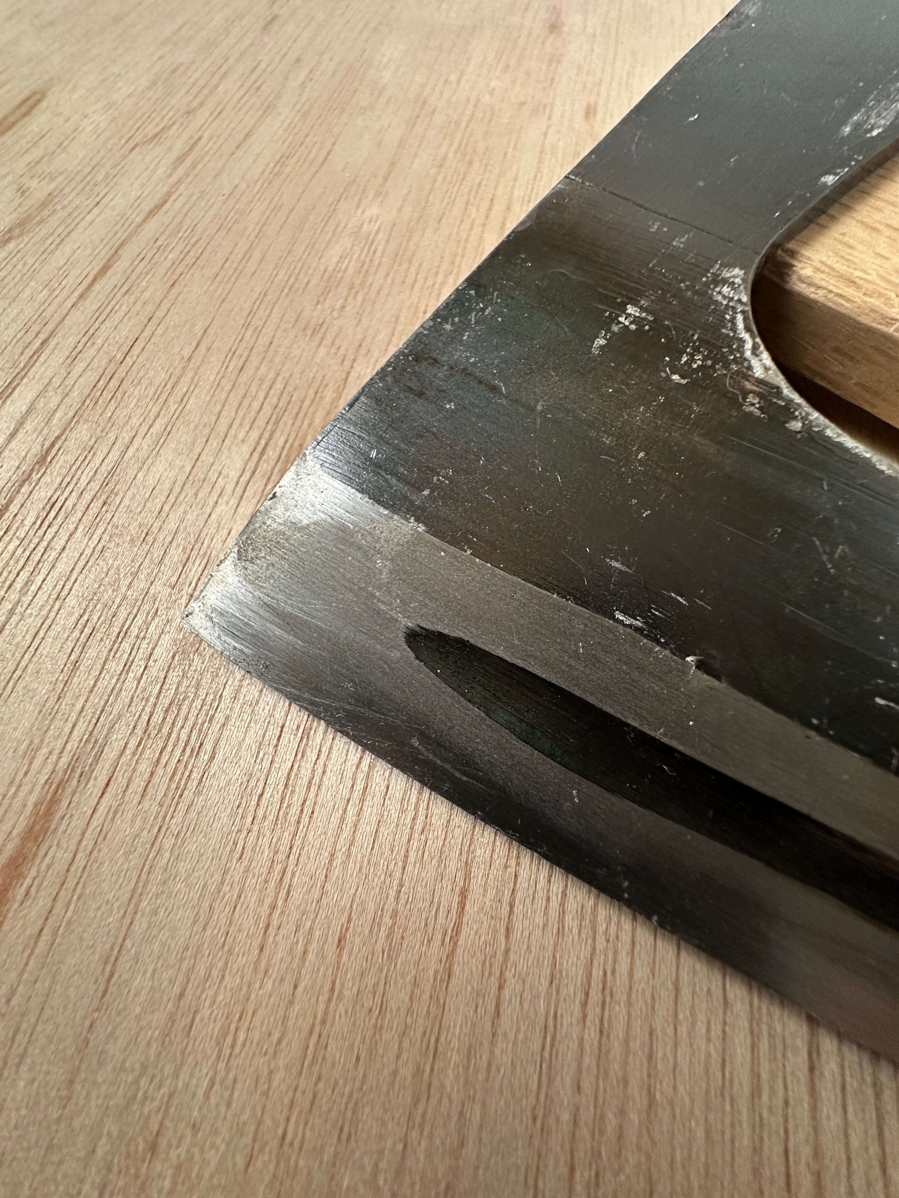 #Mk8 Old stock Japanese Carpenter's Axe 掘出し物  鉞  Masakari