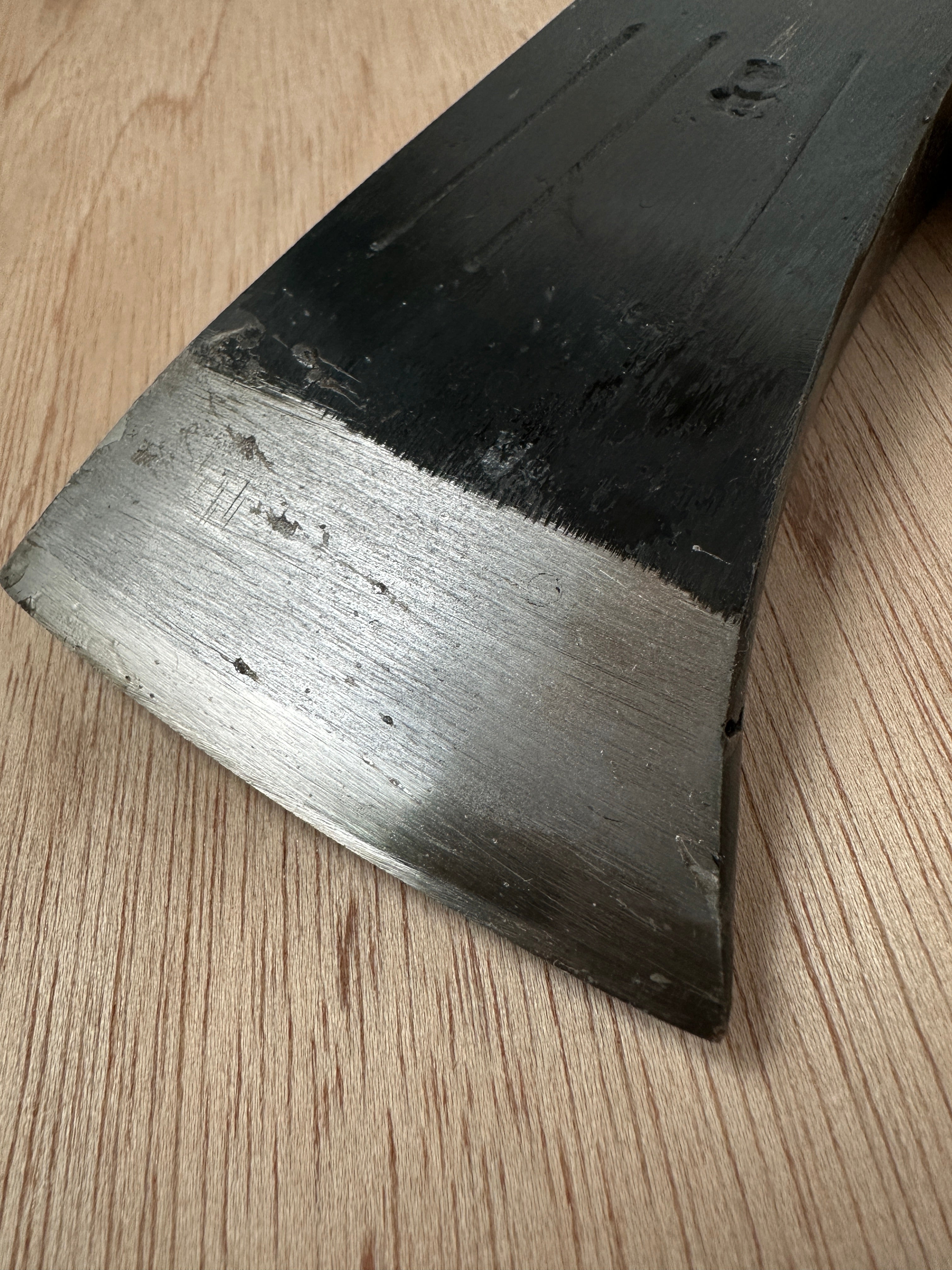 Mk14 Old stock Japanese Carpenter's Axe 掘出し物 鉞 木割り斧 Masakari
