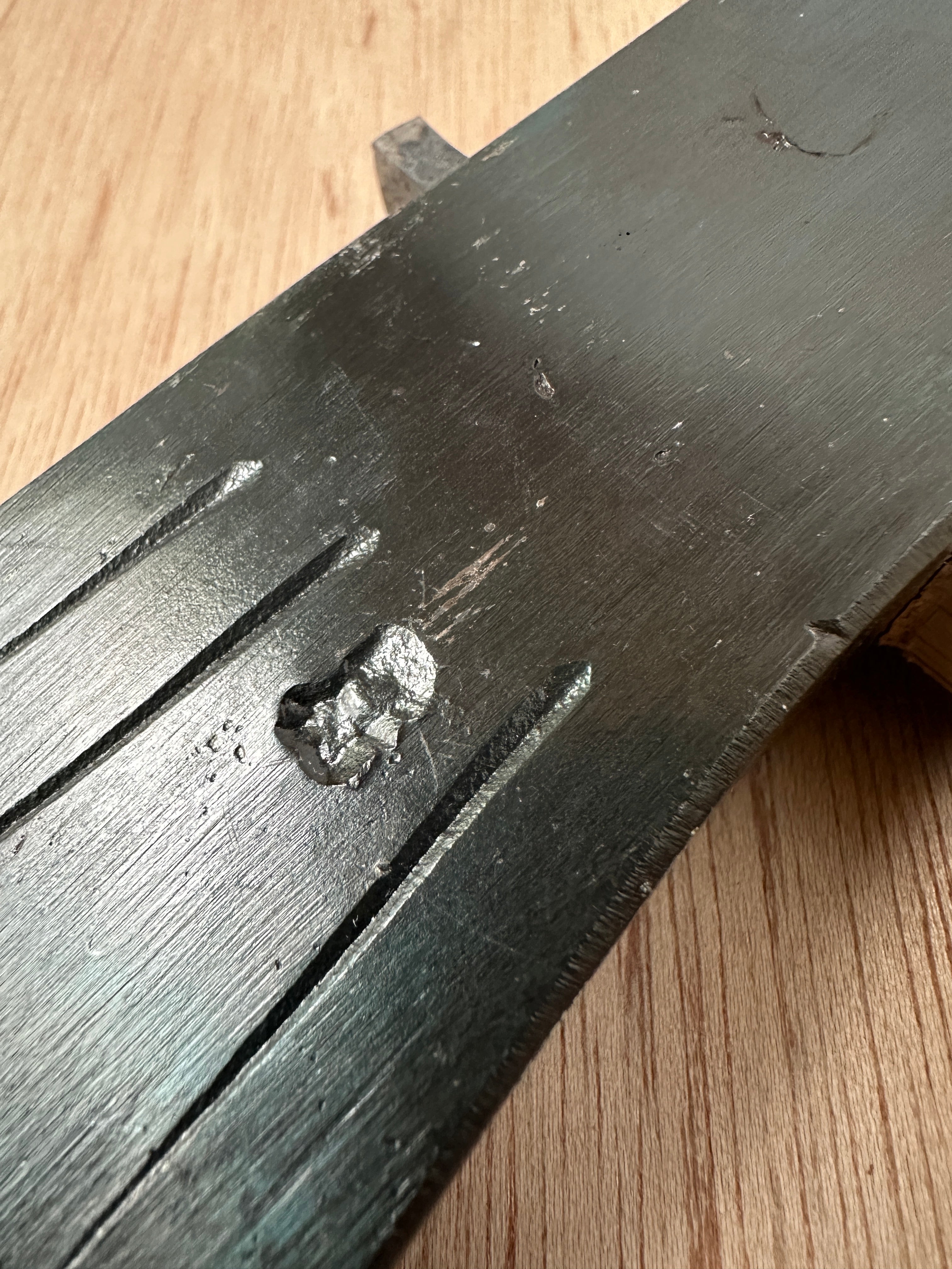 #Mk14 Old stock Japanese Carpenter's Axe  掘出し物 鉞 木割り斧  Masakari