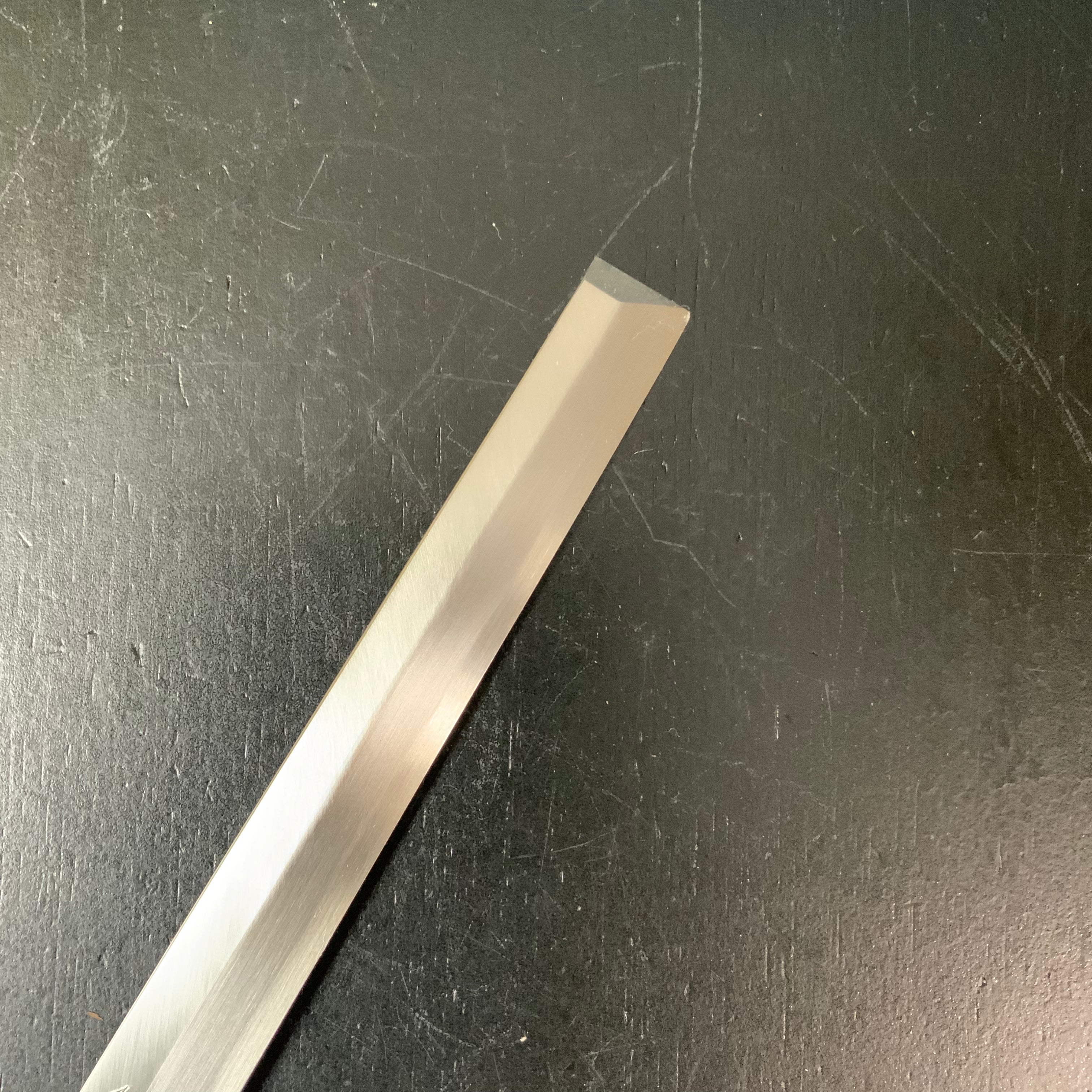 源金重作 蛸引包丁 240mm old stock #2 Genkaneshige Takohiki Kitchen Knife