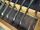 Hidari Ichihiro 2nd Bench chisels set by Yamazaki Shouzou 山崎勇作 左市弘 追入15本組鑿 Oirenomi