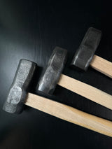 #2 Hand made Japanese Blacksmith tools Hammer(Hitsukuri-Tsuchi)  鍛冶屋道具 火造槌 曲り柄付