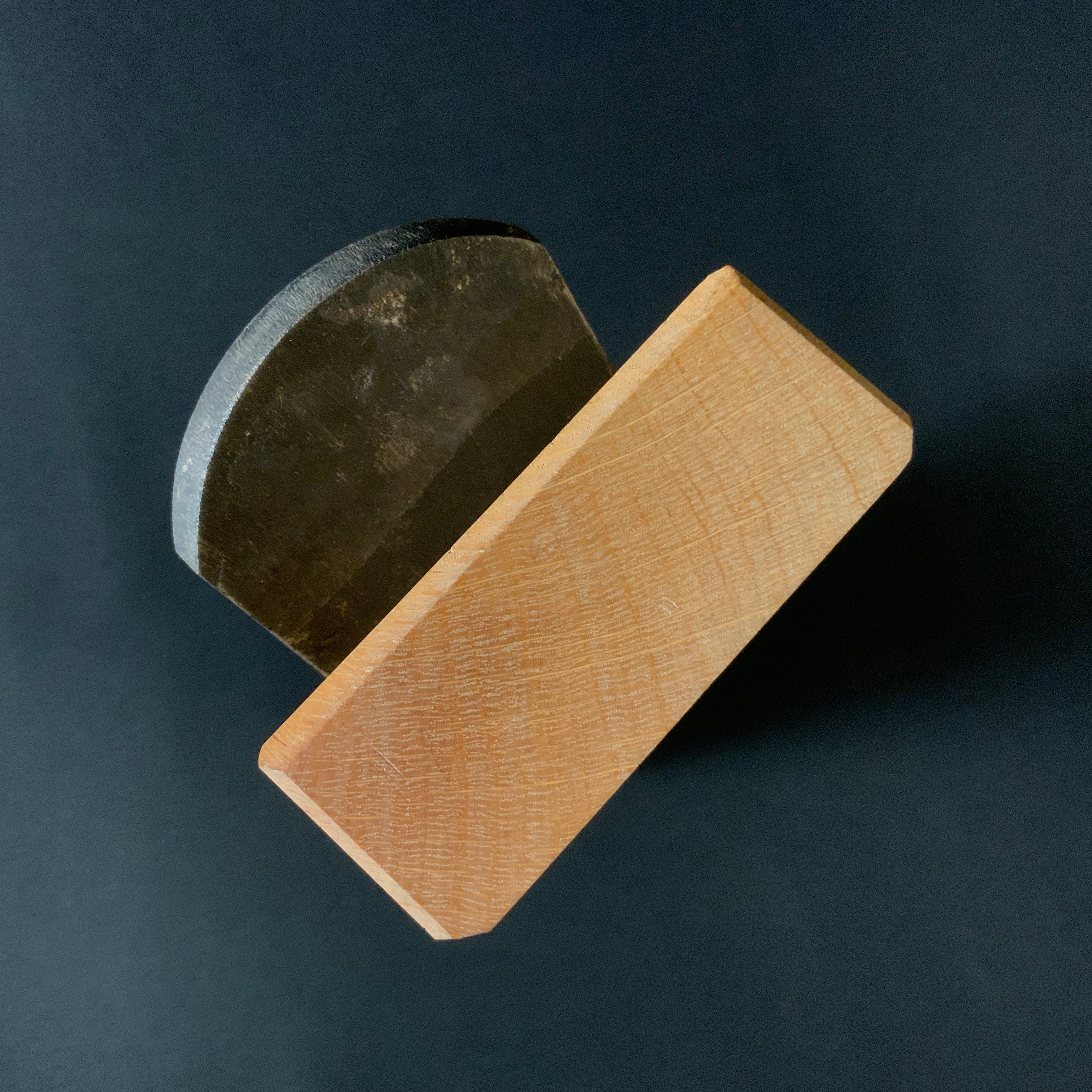 Old stock Smoothing Plane(Kanna) by Sekikawa Seikichi    関川誠吉作  仕上鉋 70mm 本仕込