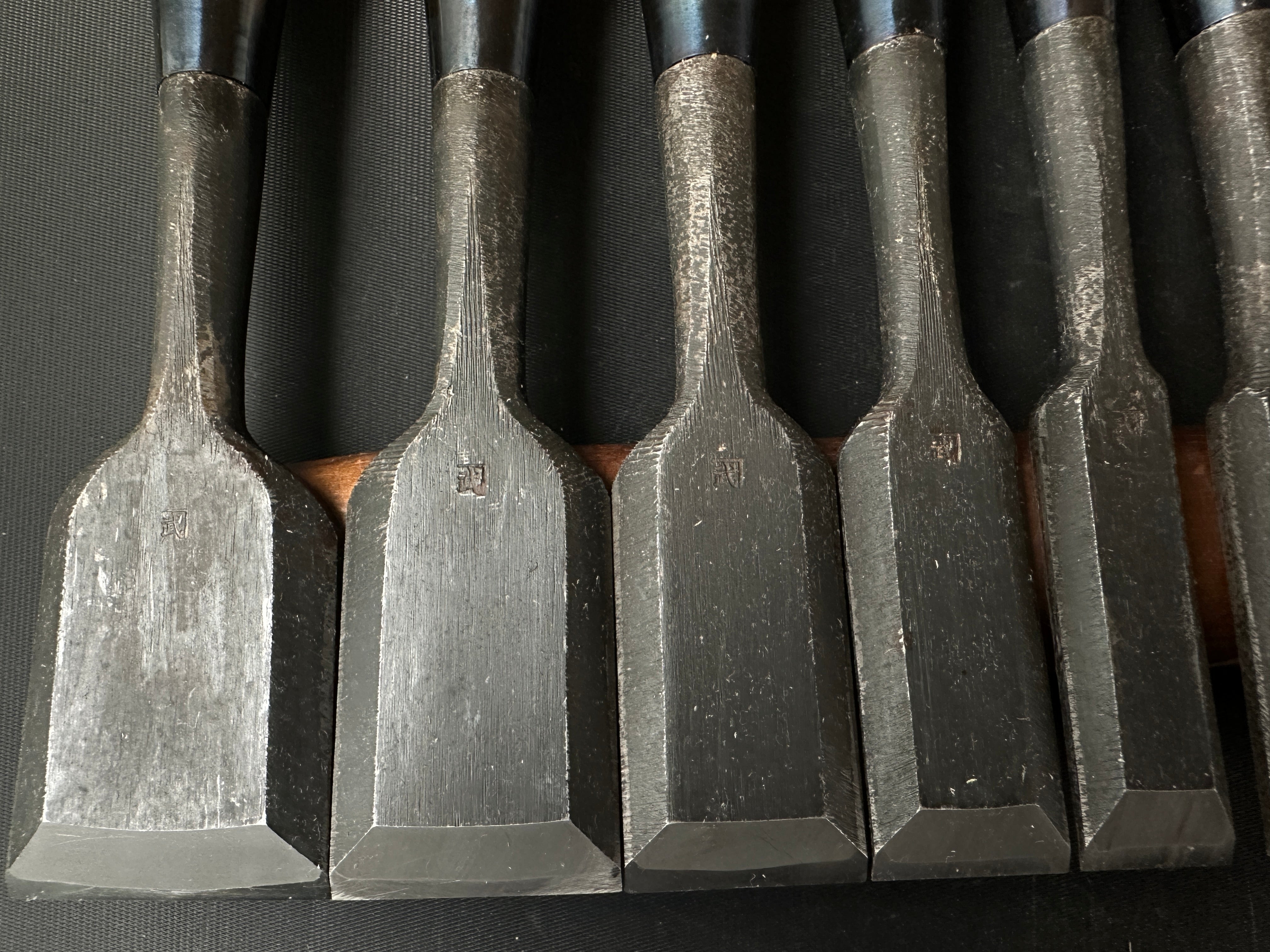 Kanetake Bench chisels set by Takahashi Norikazu 高橋典三作 カネ武