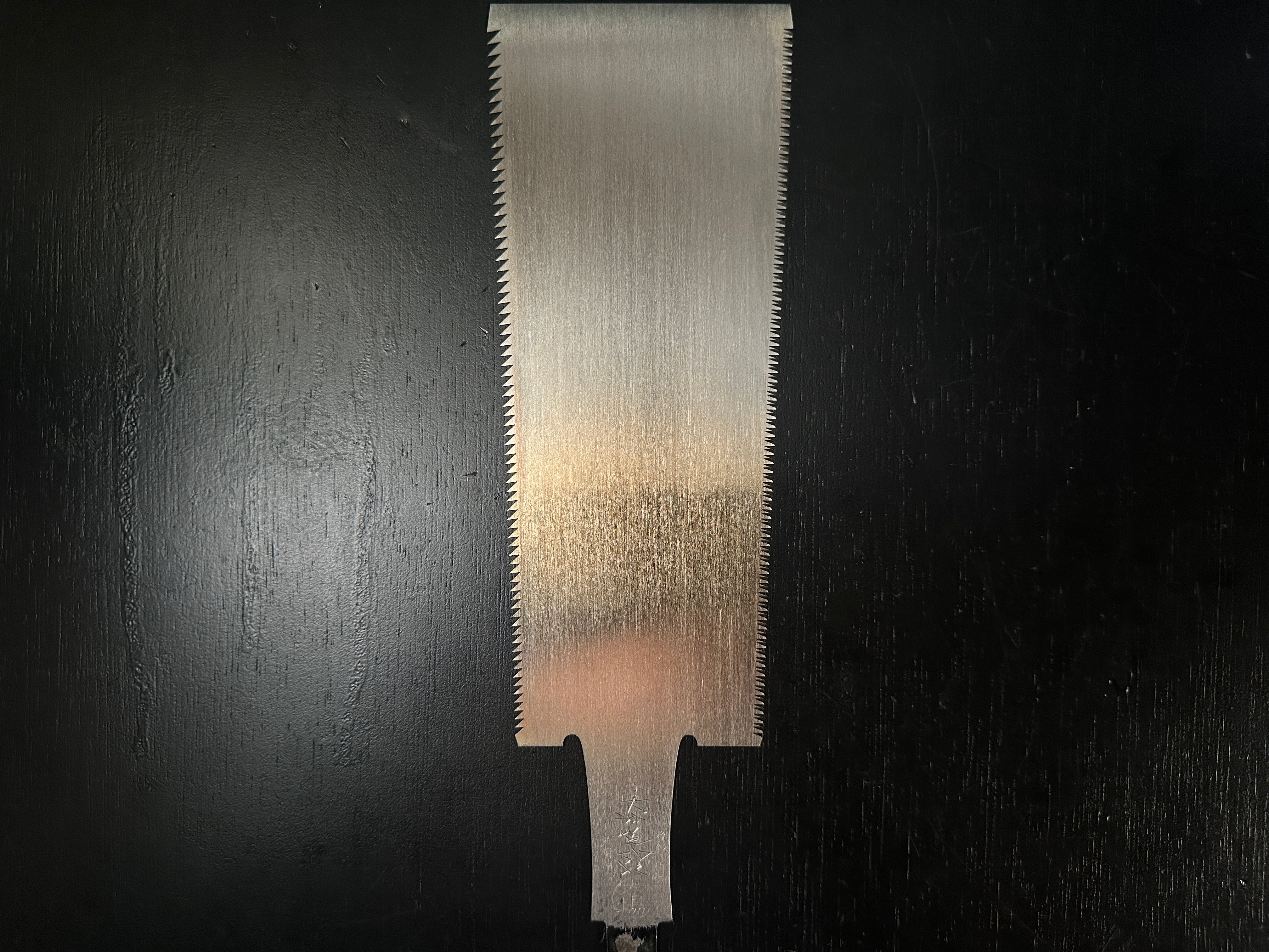 Old stock Oba Shoichiro  Double Edge (Ryoba) Hand Made Saw 240mm 掘出し物 大場正一郎作 両刃鋸 240mm