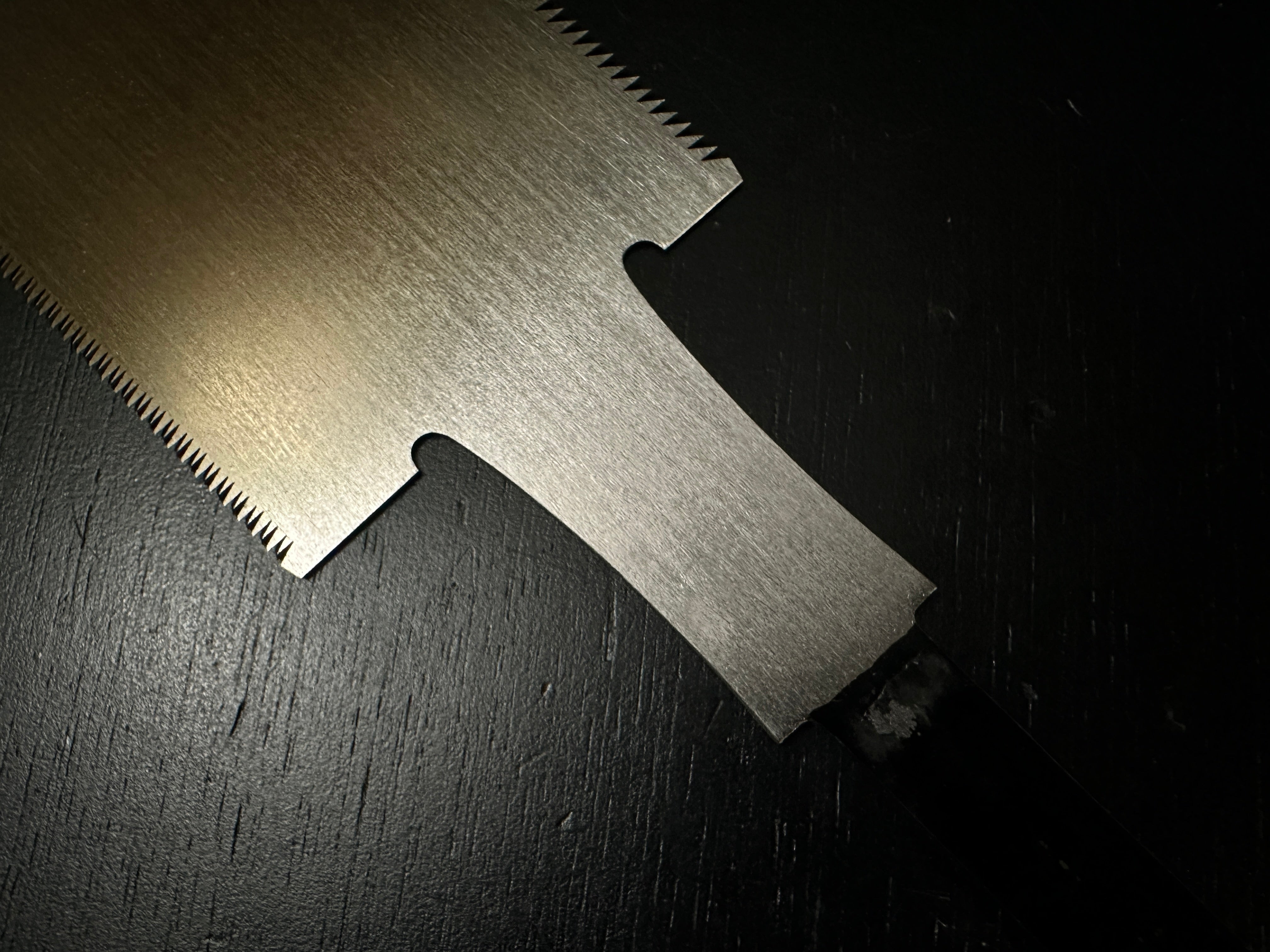Old stock Oba Shoichiro  Double Edge (Ryoba) Hand Made Saw 240mm 掘出し物 大場正一郎作 両刃鋸 240mm