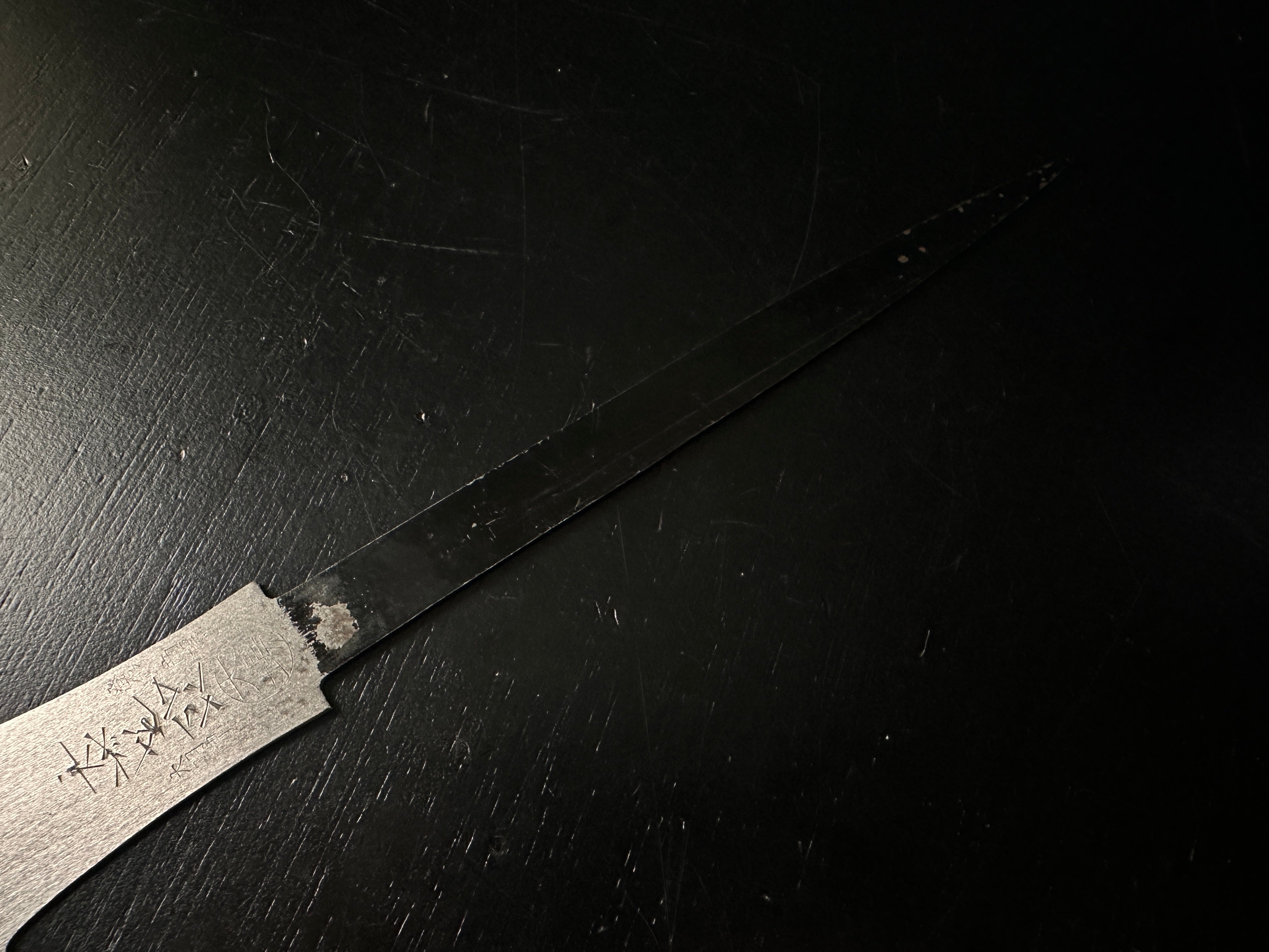 Old stock Oba Shoichiro  Double Edge (Ryoba) Hand Made Saw 240mm 掘出し物 大場正一郎作 両刃鋸 240mm