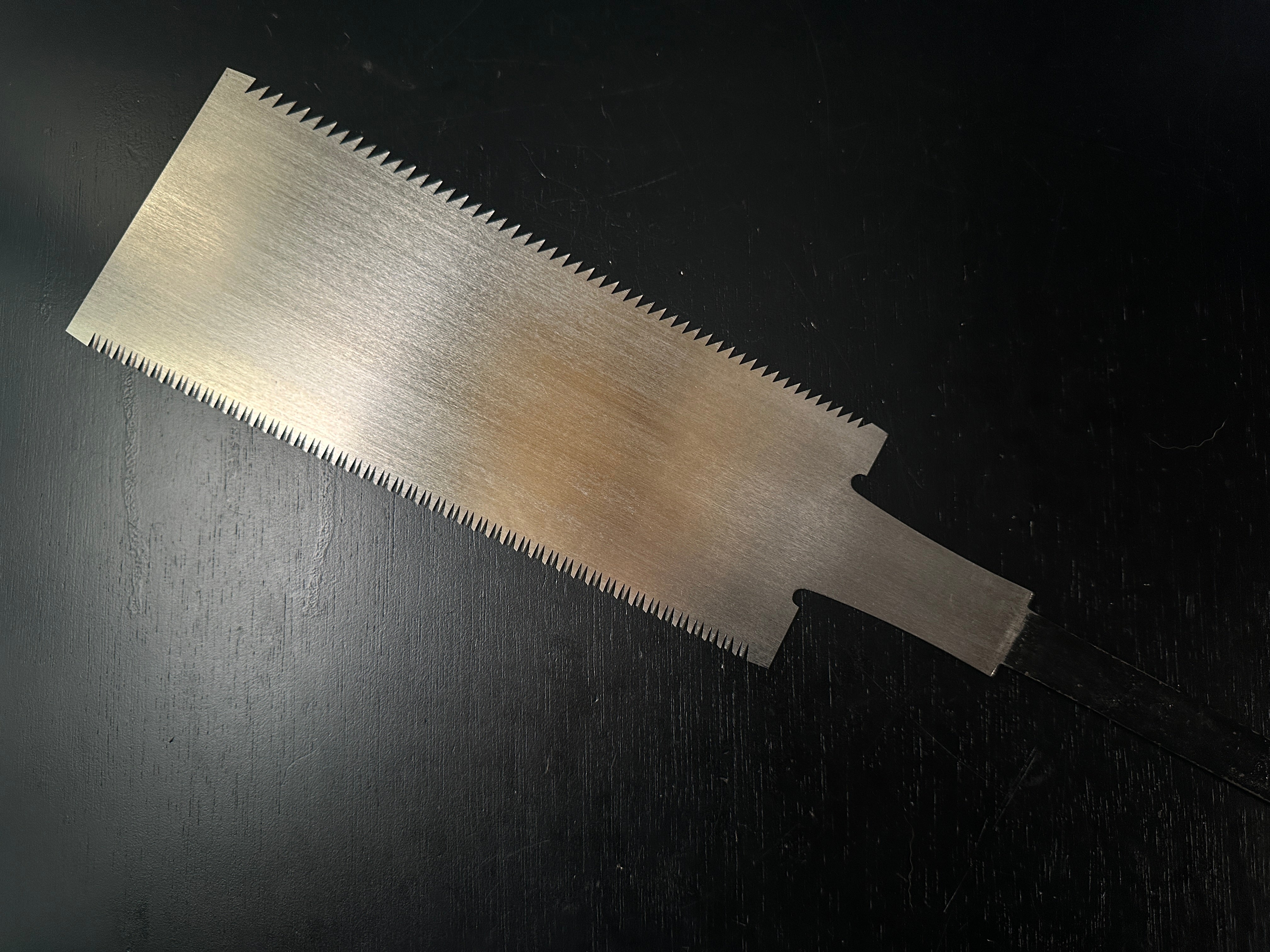Old stock Oba Shoichiro Double Edge (Ryoba) Hand Made Saw 300mm 掘出し物 大場正一郎作 両刃鋸 300mm