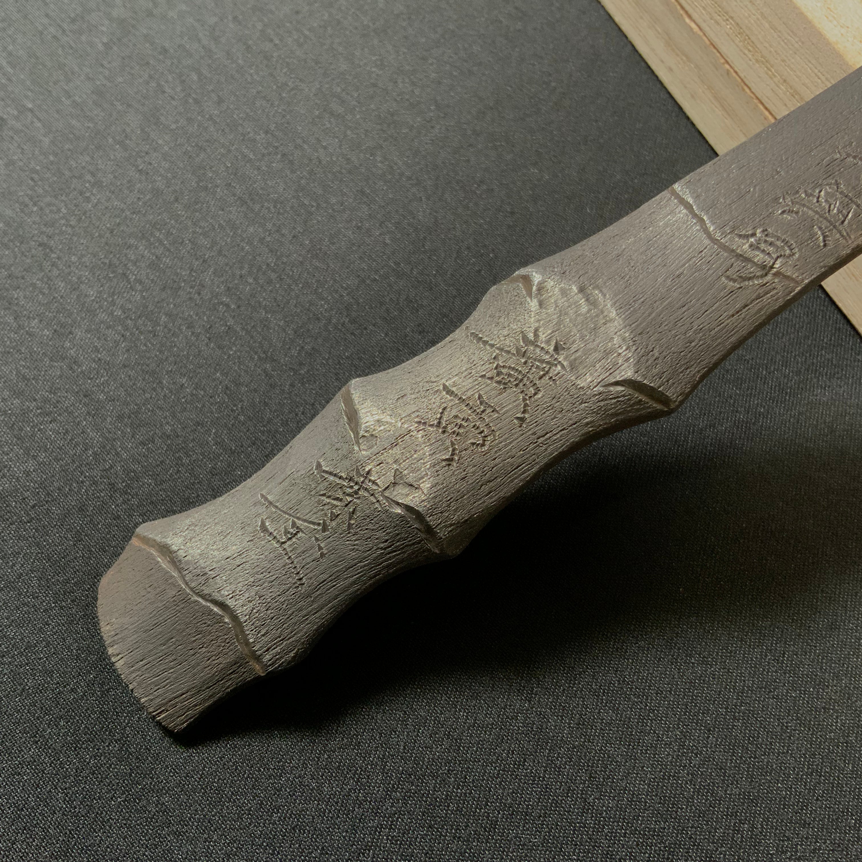 Dream to the West Right hand Kiridashi kinfe by Sozen Carving       南風知我意 吹夢到西洲 素全作 切出し小刀 右 20mm