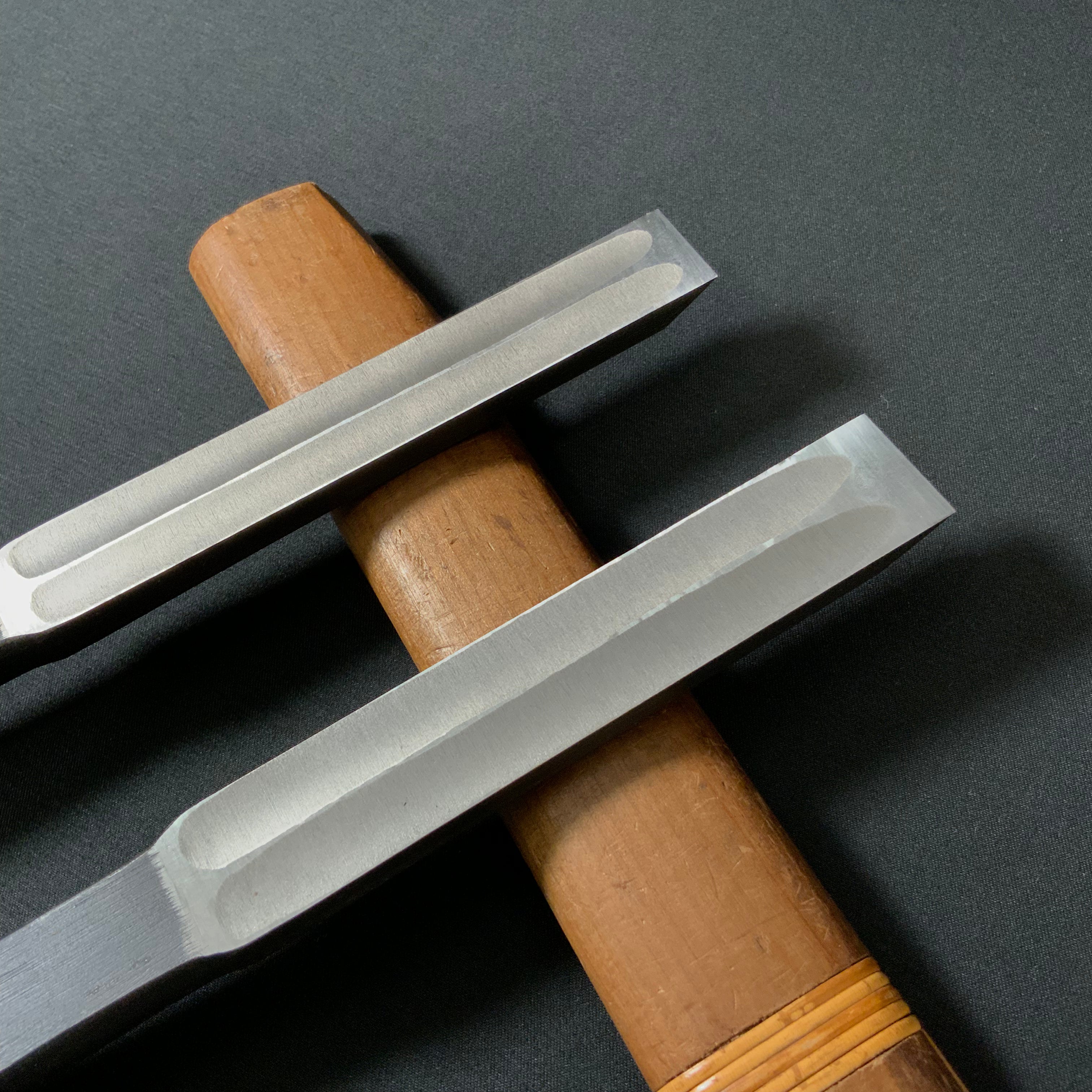 田斎作、吉祥明とし銘、叩き鑿五分（検、鉋、天然砥石、鑿希少品。格安。 鑿 | 利作オンラインストア｜職人さんのためのプロ道具・刃物専門店