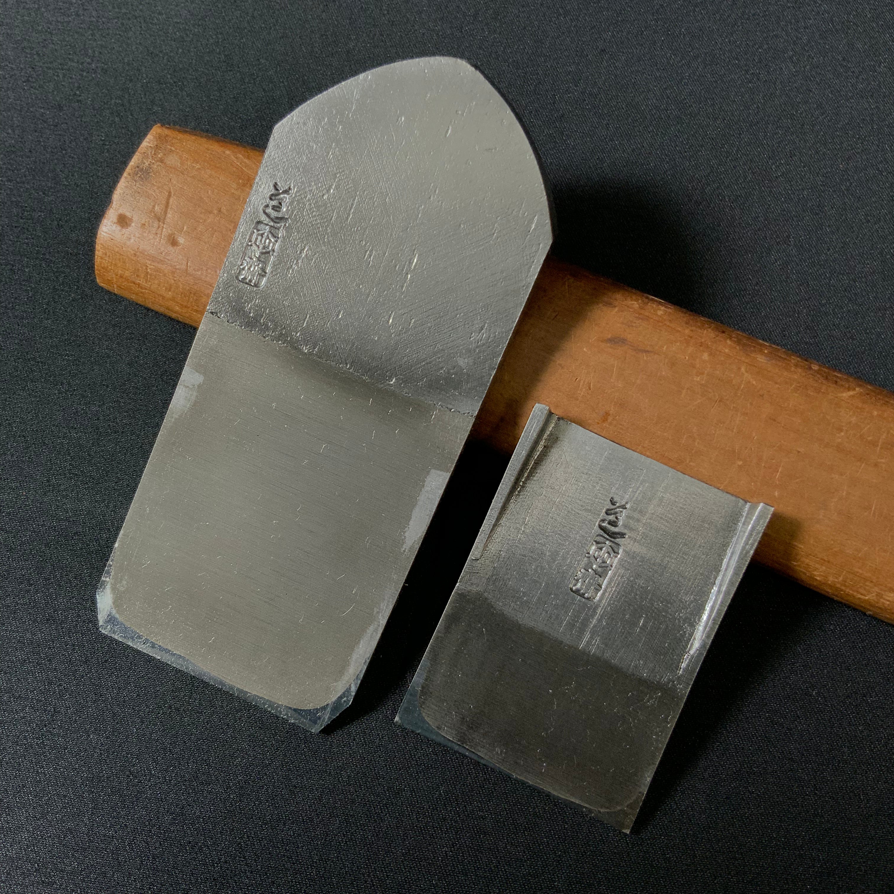 Tasai polish Mini Flat Plane  with Blue steel  mamehira kanna  田斎作 磨仕上 豆平鉋 42mm