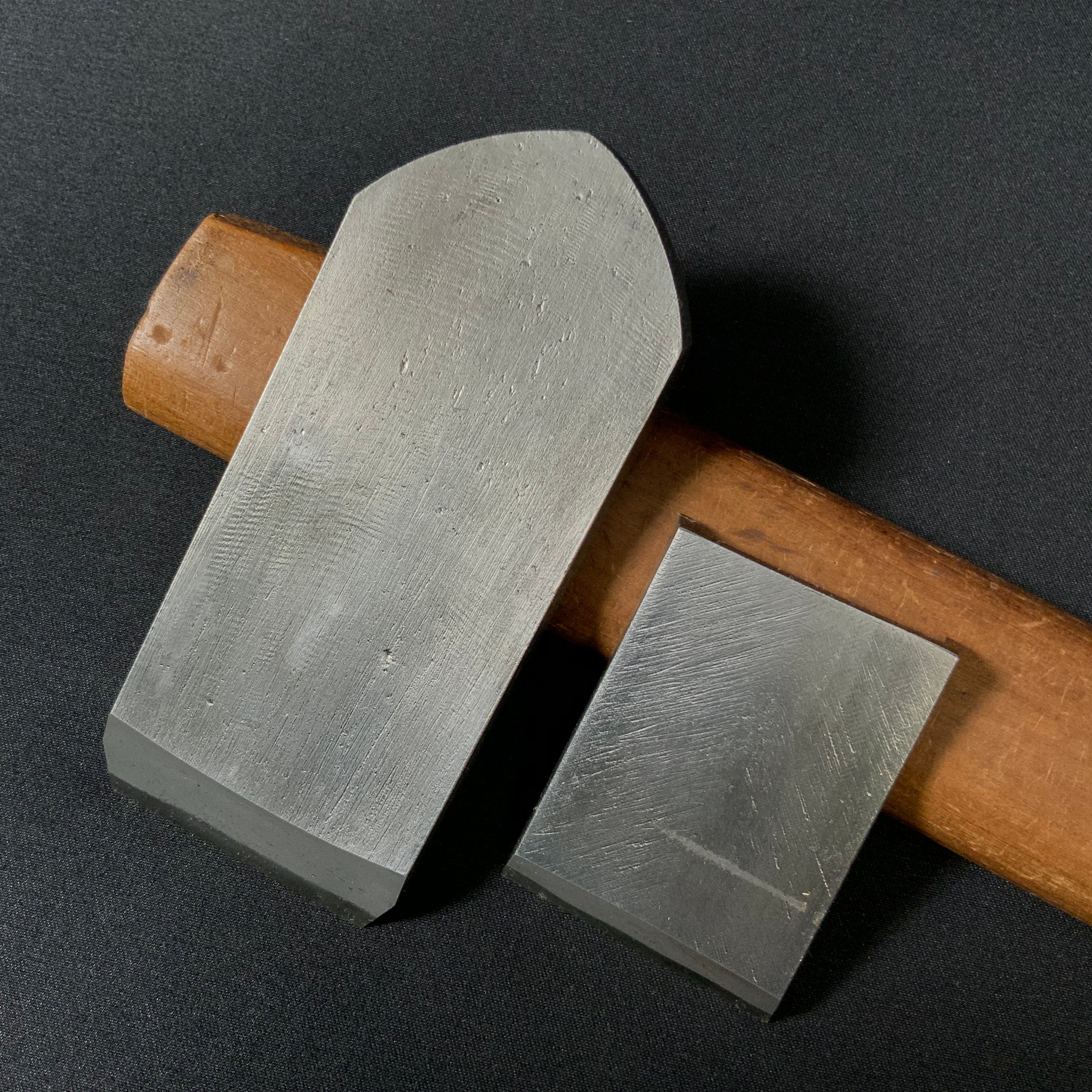 Tasai polish Mini Flat Plane  with Blue steel  mamehira kanna  田斎作 磨仕上 豆平鉋 42mm