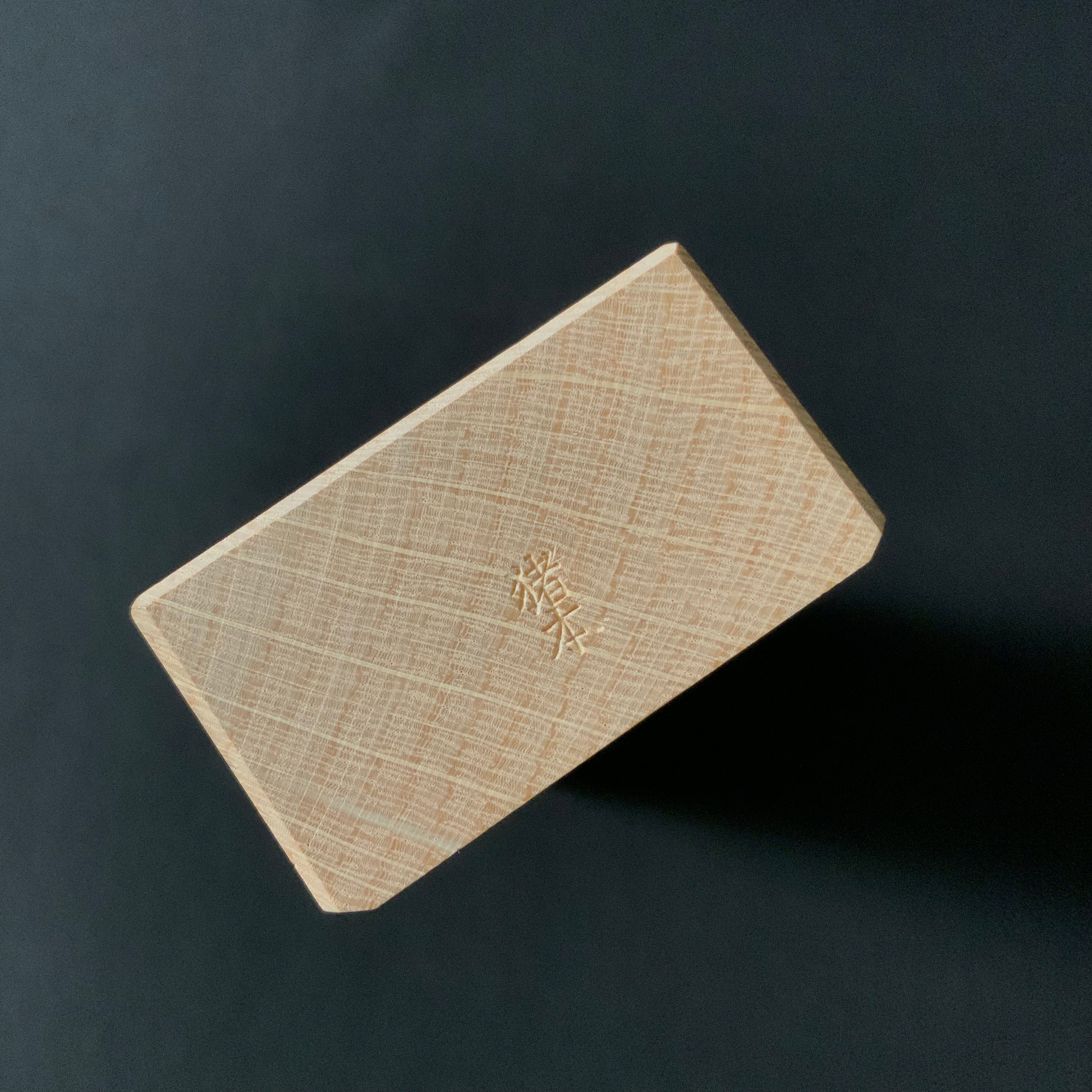 Tasai polish Mini Flat Plane  with Blue steel  mamehira kanna  田斎作 磨仕上 豆平鉋 42mm