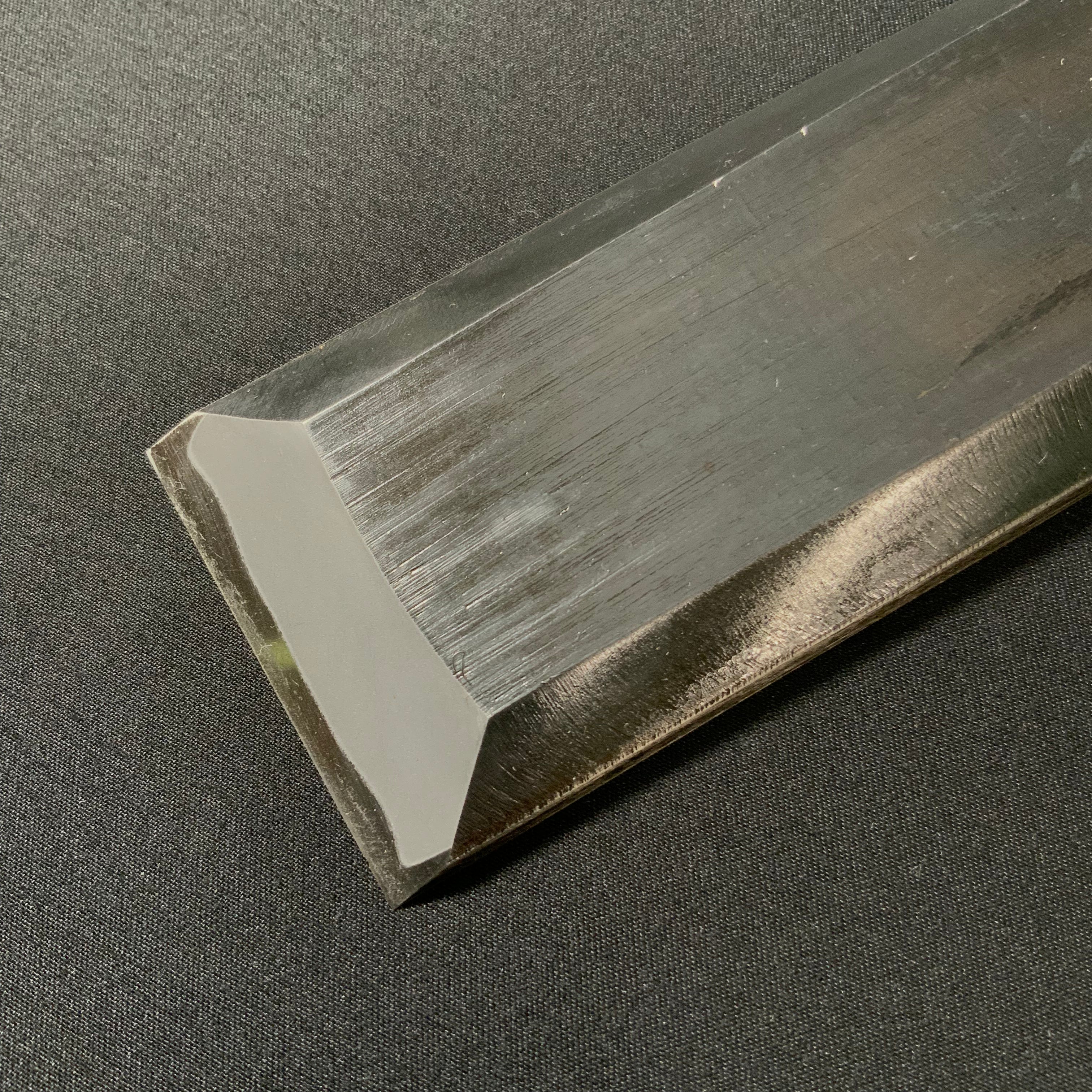 DenTasai Slick Chisels (Hontsuki-Nomi)  伝田斎作  黒仕上 本突のみ  48mm