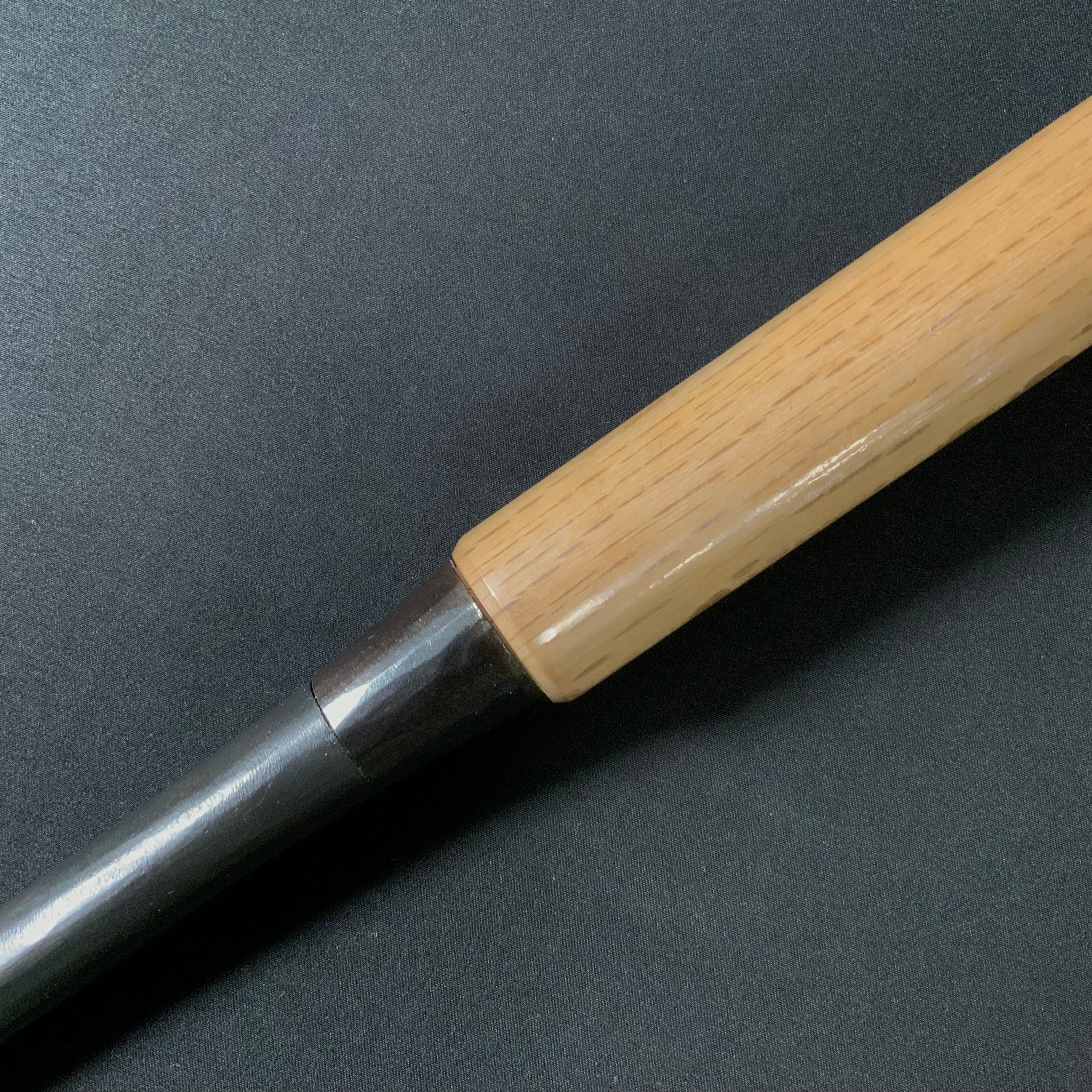 DenTasai Slick Chisels (Hontsuki-Nomi)  伝田斎作  黒仕上 本突のみ  48mm