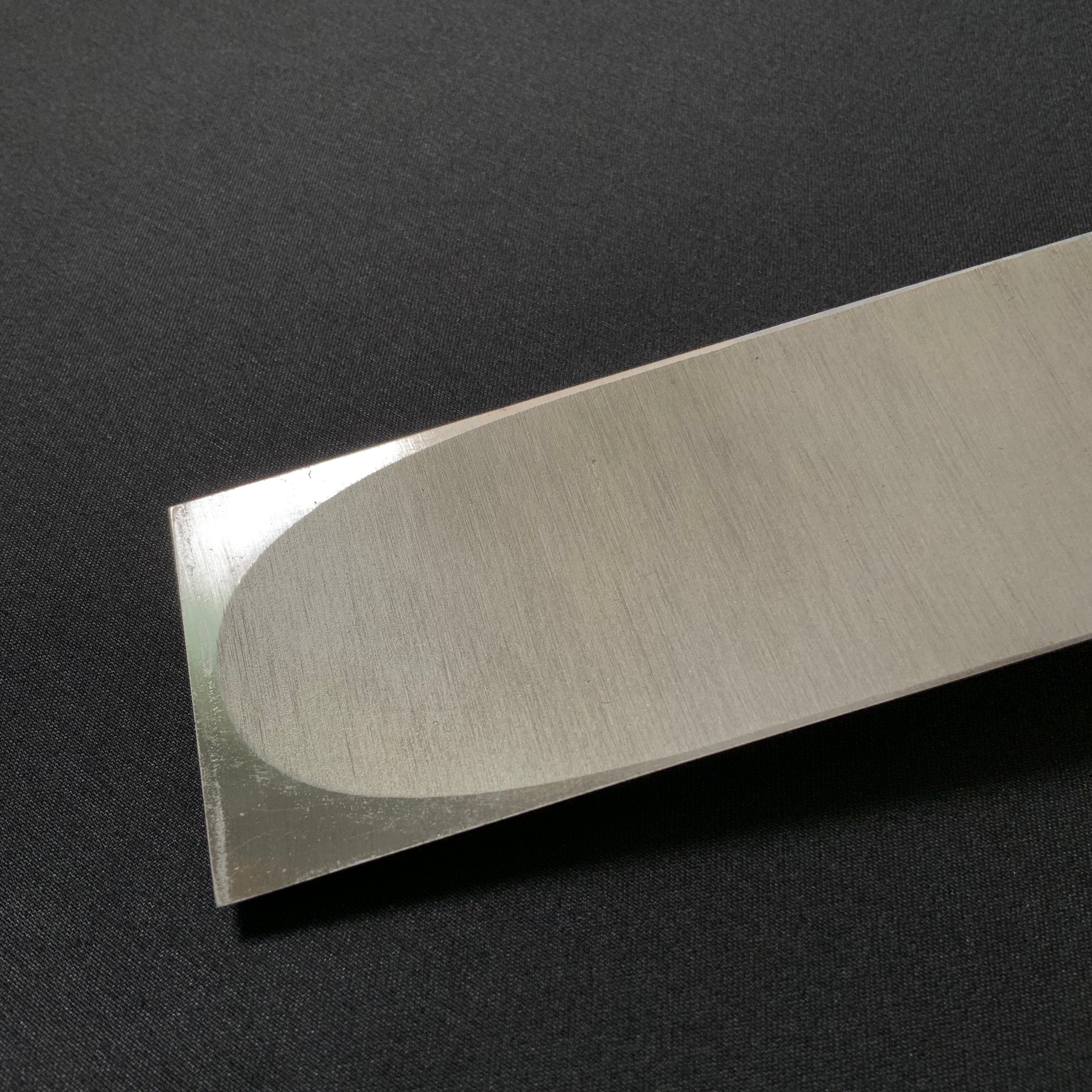 MeiTasai Special Dovetail Bench (Hontsuki) chisels with white oak handle   明田斎作 鎬本突き鑿 磨き 白樫柄 42mm