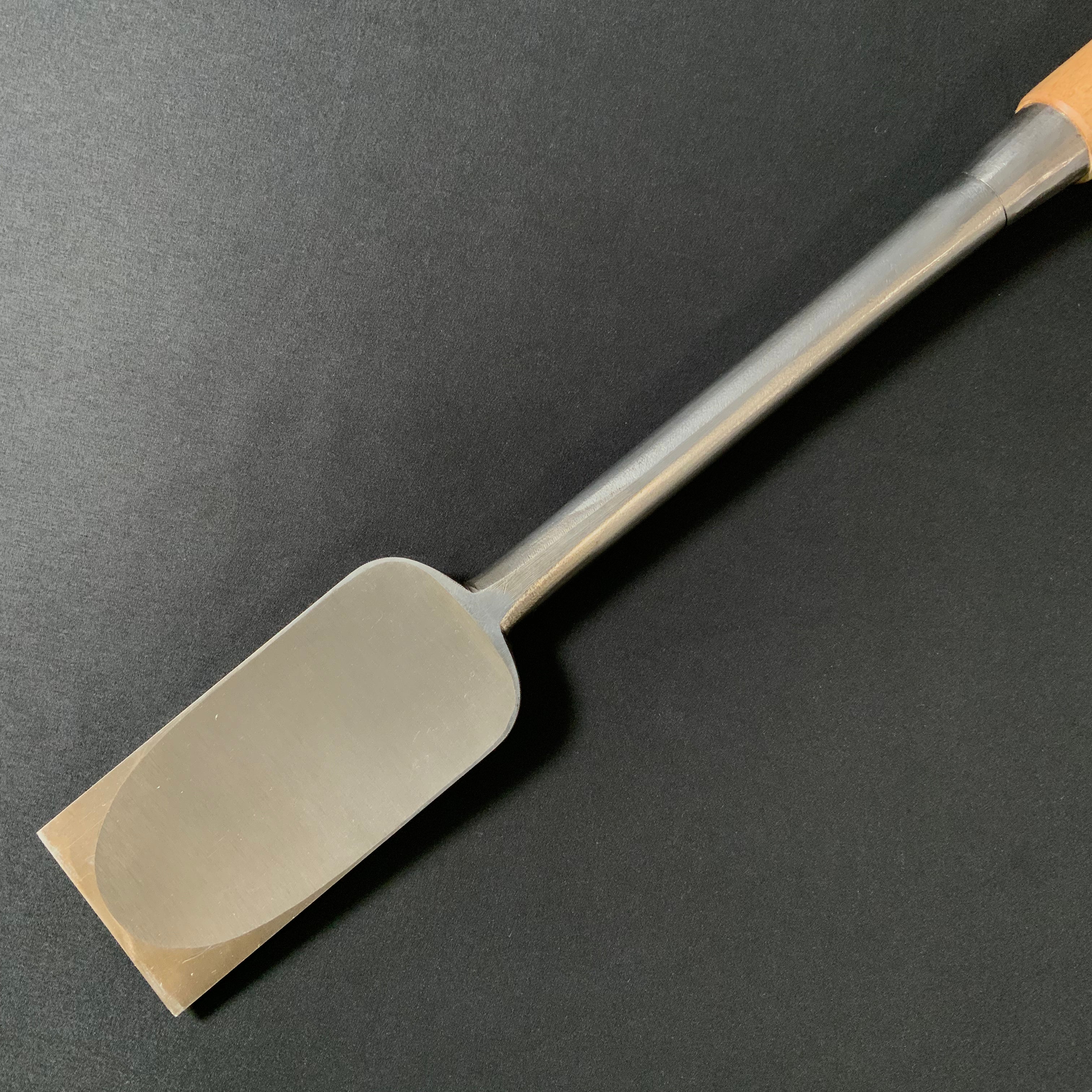 MeiTasai Special Dovetail Bench (Hontsuki) chisels with white oak handle   明田斎作 本突き鑿 白樫柄 60mm