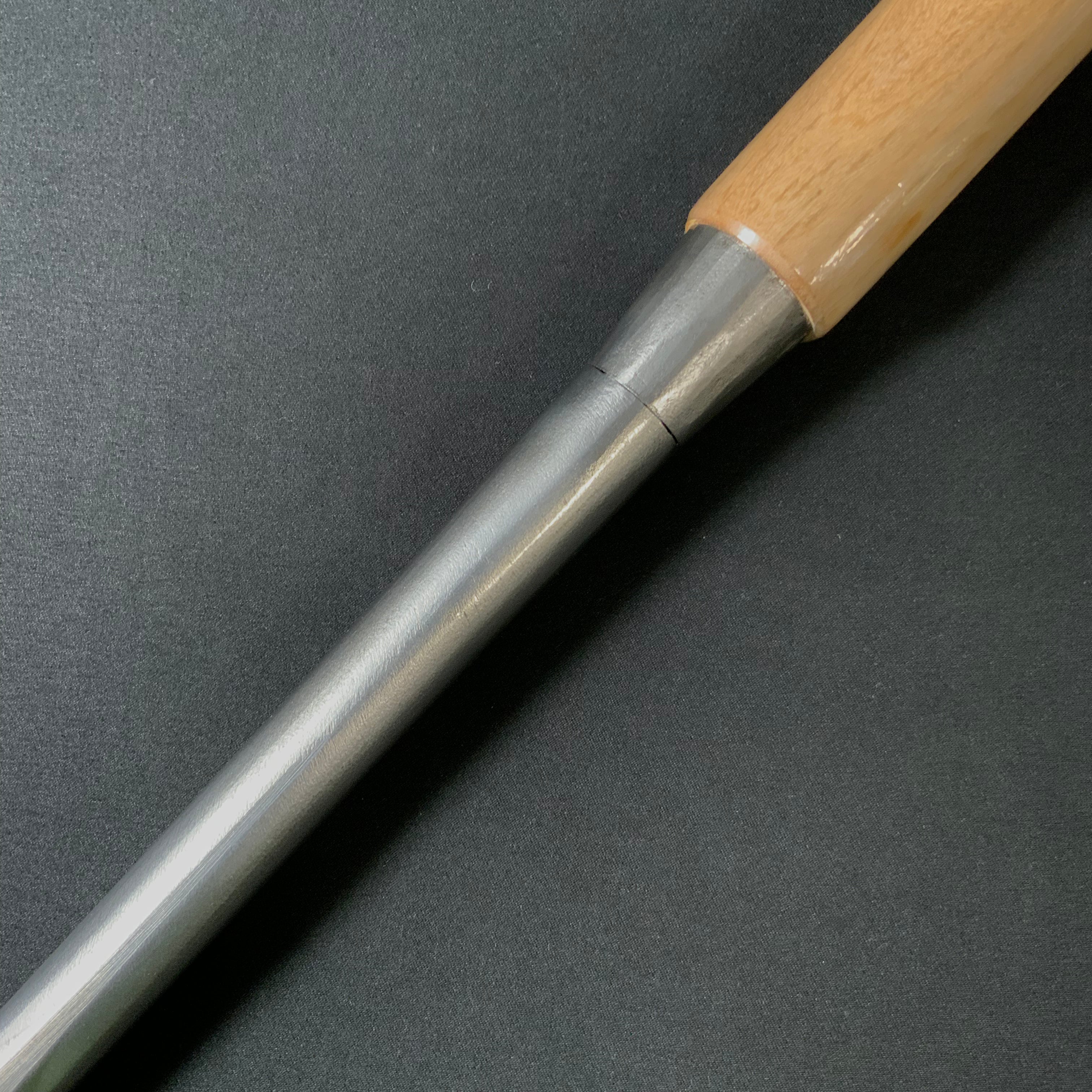 MeiTasai Special Dovetail Bench (Hontsuki) chisels with white oak handle   明田斎作 本突き鑿 白樫柄 60mm