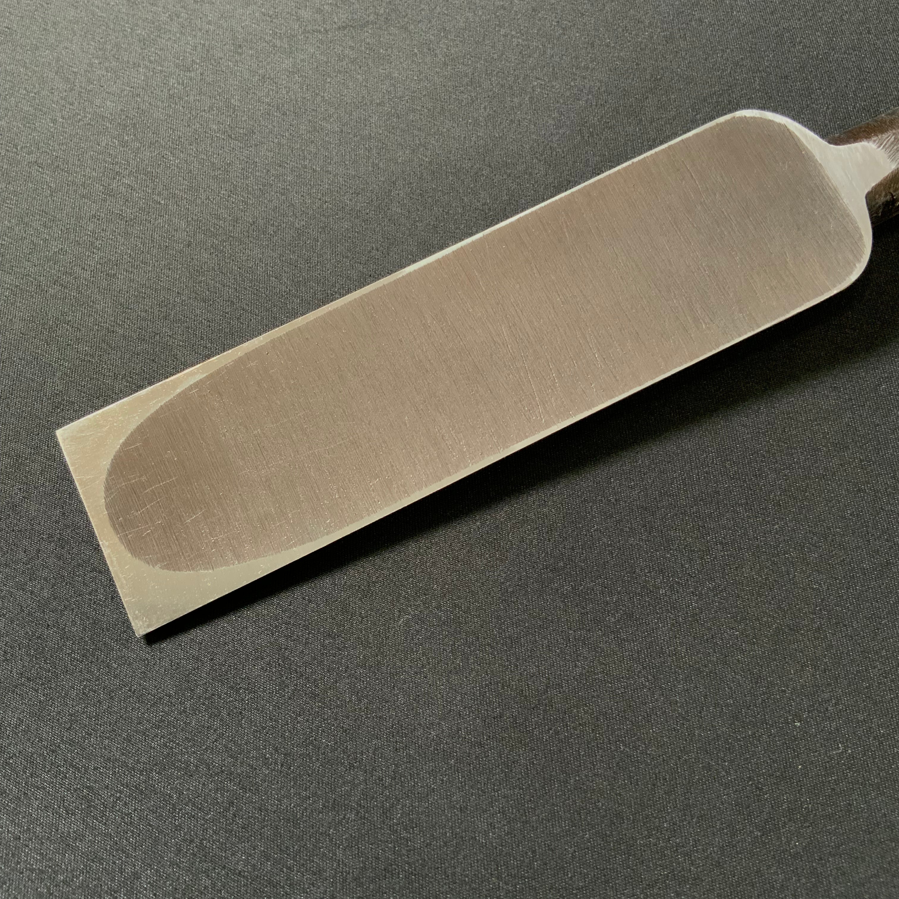 Tasai Mokume Special Dovetail Bench (Hontsuki) chisels with Cassia siamea handle   田斎作 木目 鎬本突き鑿 鉄刀木柄 36mm