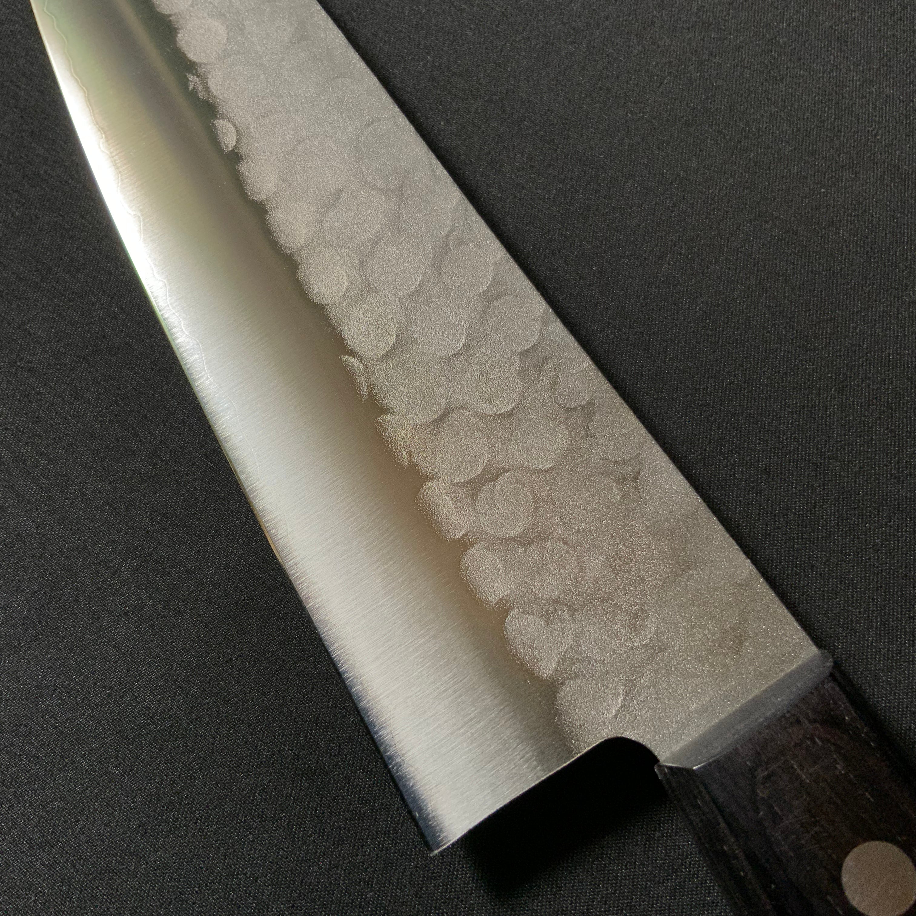 Kouetsu Tsuchime Finish Santoku with Blue steel 東京侊悦 槌目 青紙鋼 三徳包丁  170mm